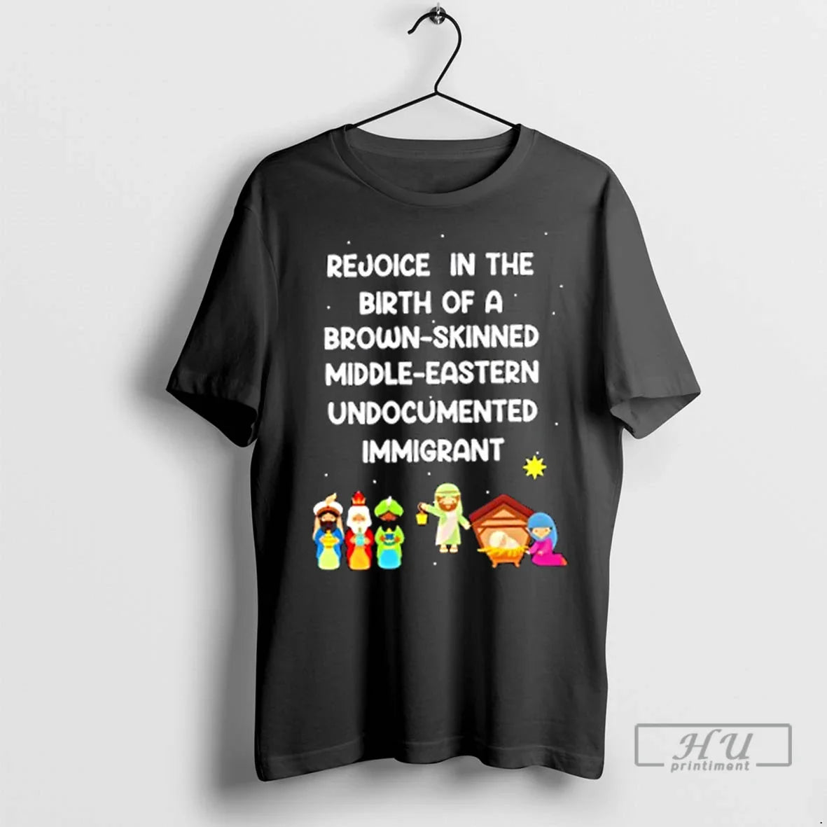Trending Rejoice In The Birth Of A Brown Skinned Middle Eastern Undocumented Immigrant Cartoon