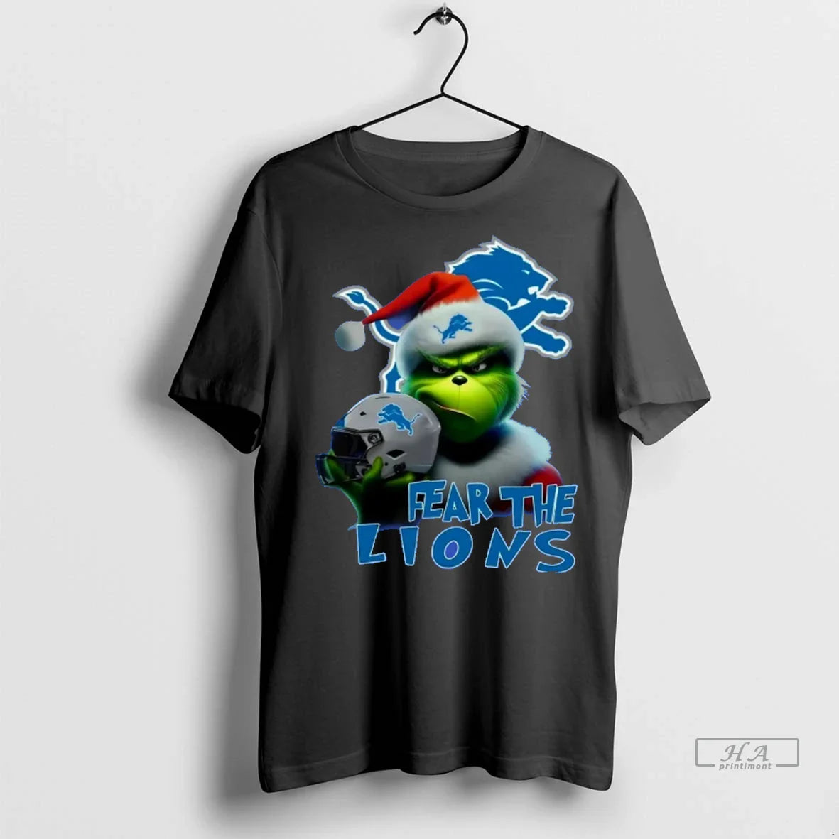 Trendy Grinch Santa Fear The Lions Christmas T Shirt Ltknuaj4cah 1 Shirt Sweater