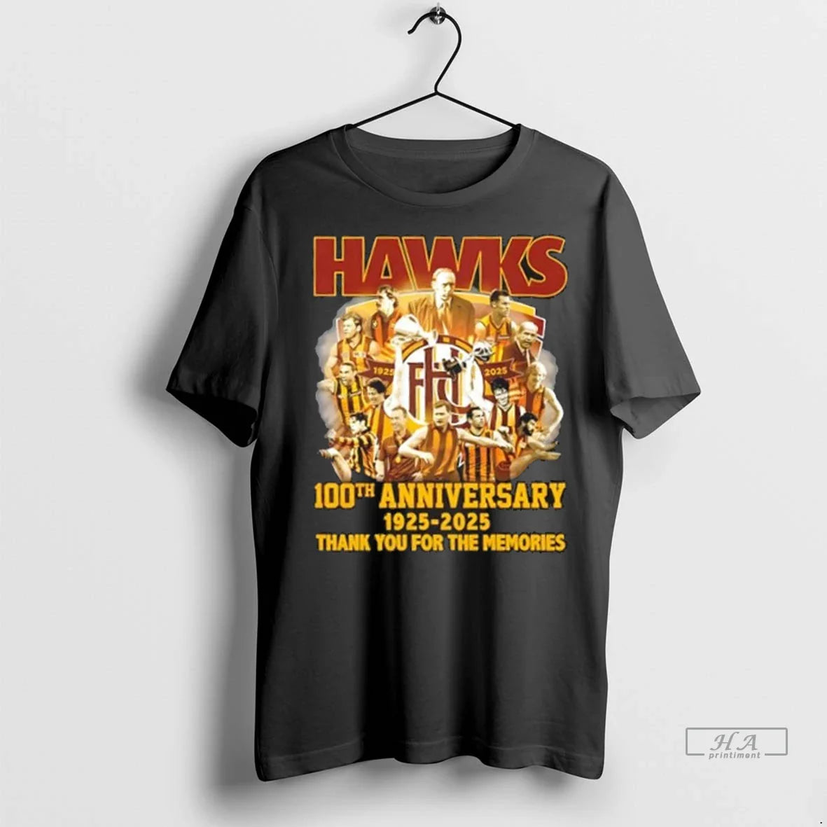 Trendy Hawks Legends 100th Anniversary 1925 2025 Thank You For The Memories Shirt Sweater