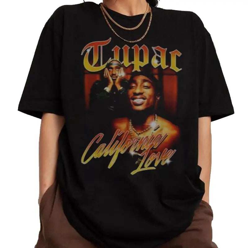 Tupac Love Vintage California Shirt, 2pac Shirt, Tupac Shakur Shirt, Tupac All Eyez On Me  Shirt, Rapper Merch, 1990s Vintage Retro Unisex Shirt, Vintage 90s Bootleg Style T-shirt, Hip Hop Legends Shirt