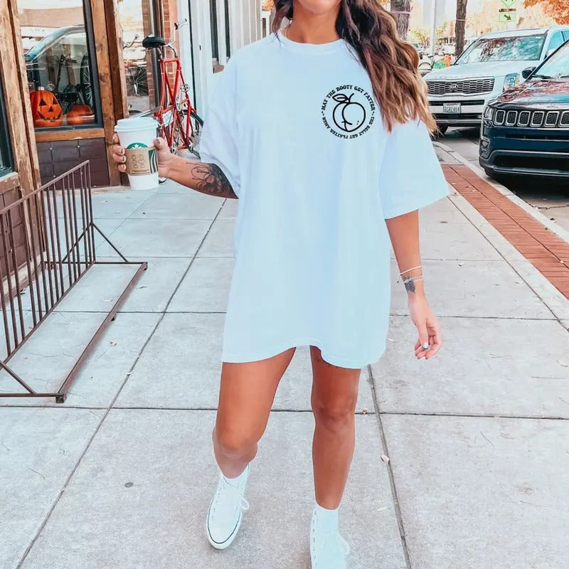 Unisex comfort colors may the booty get bigger gym short sleeve tshirt