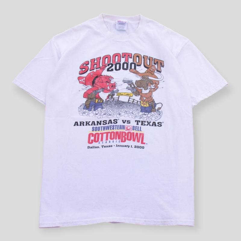 Vintage 2000 Arkansas VS Texas Cotton Bowl T-Shirt, Sweatshirt, Hoodie