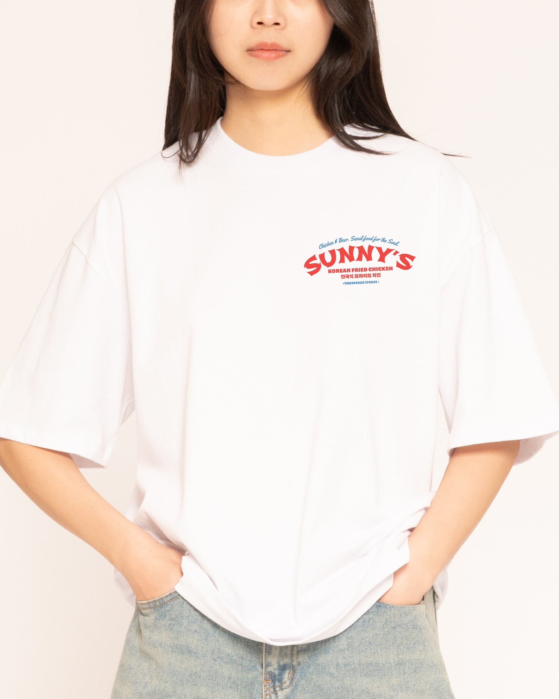 Korean Fried Chicken Oversized Tee