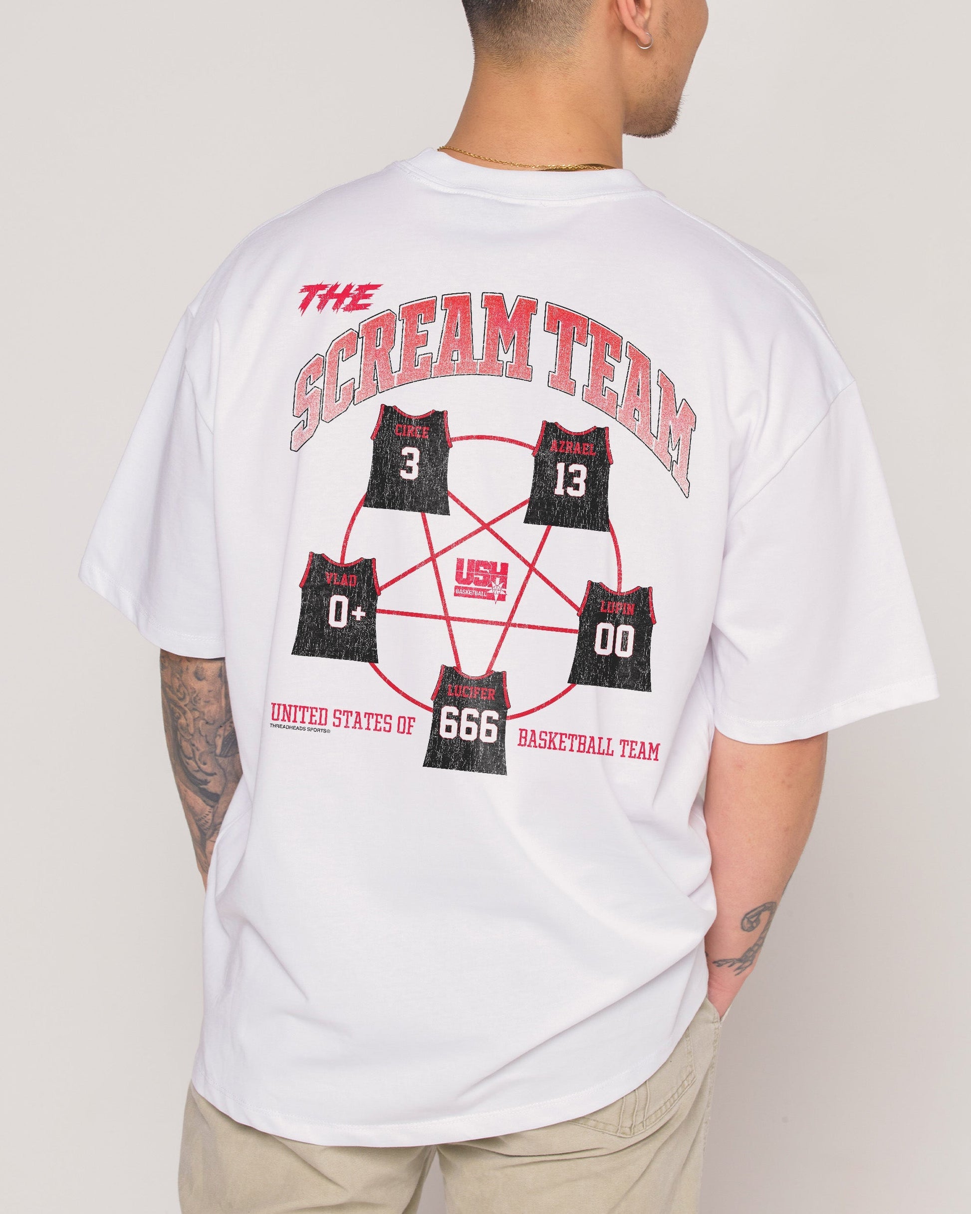 Scream Team Oversized Tee