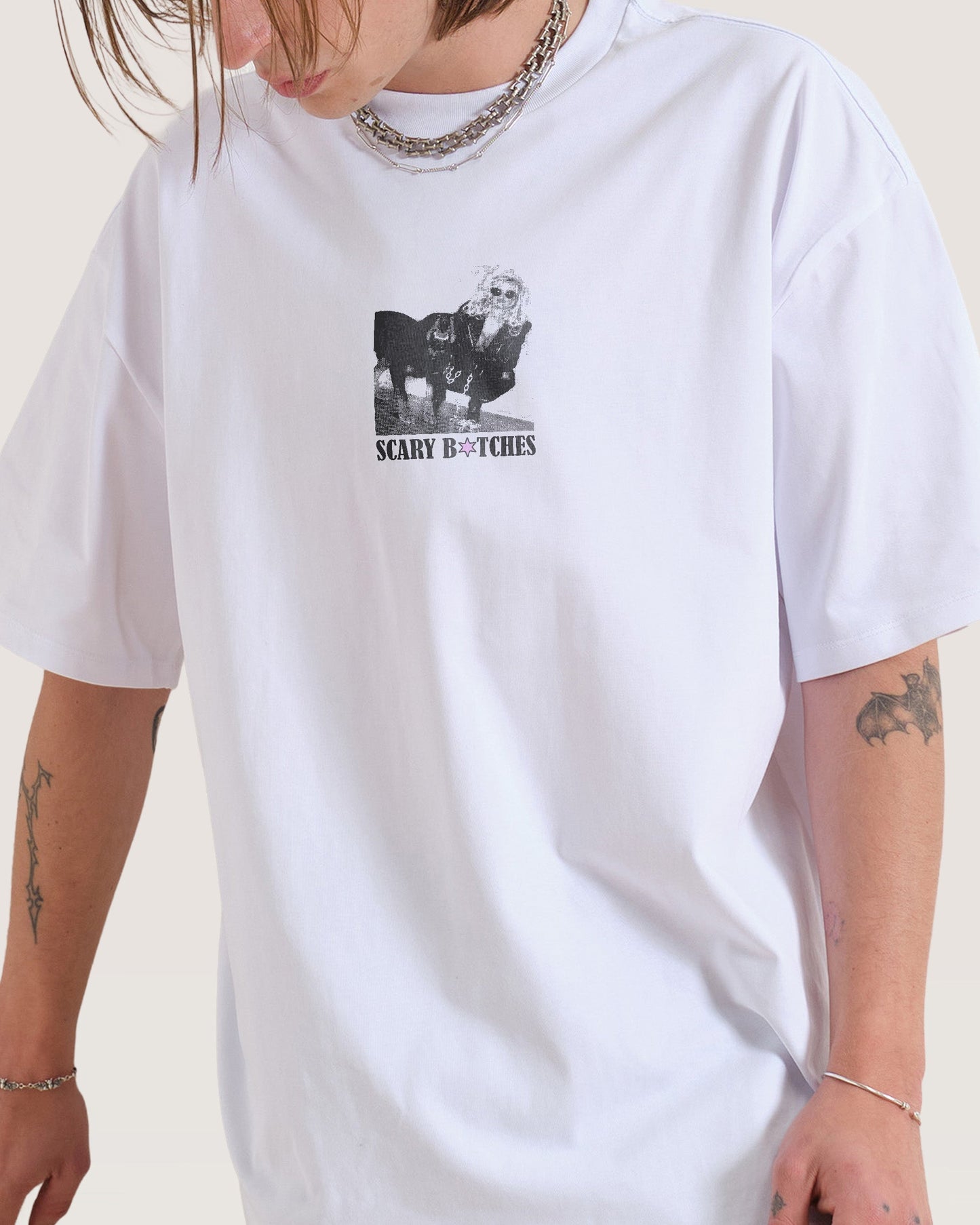 Scary Bitches Oversized Tee