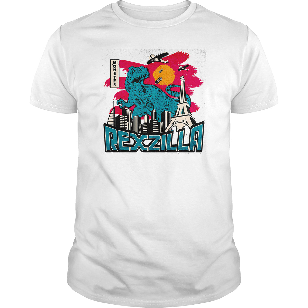Retro Vintage Japanese Monster Rexzilla