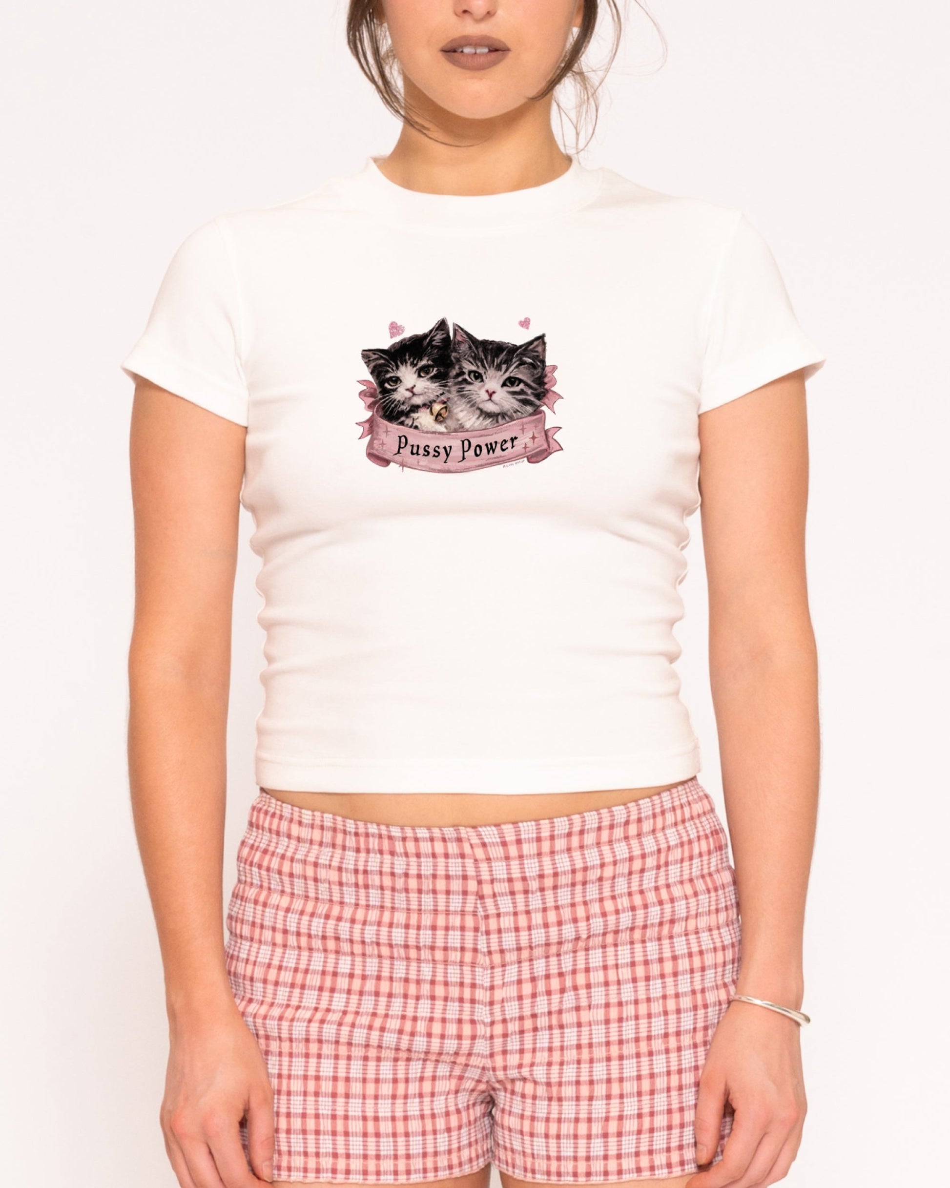 Pussy Power Longline Baby Tee