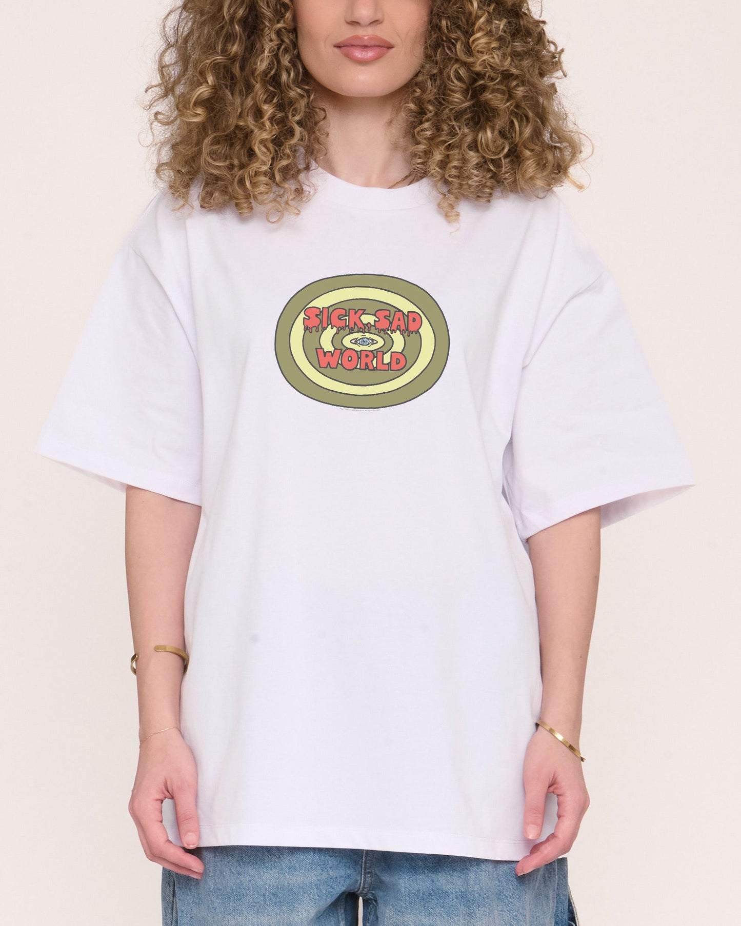 Sick Sad World Oversized Tee