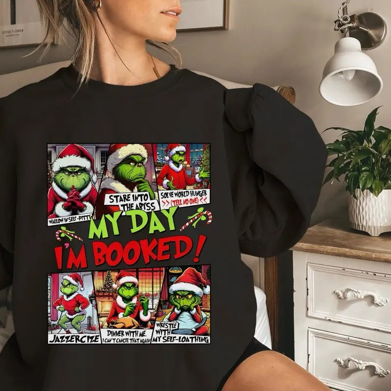 Women's Merry Griinch Longsleeve Crewneck Sweater - Pullover, Womenswear