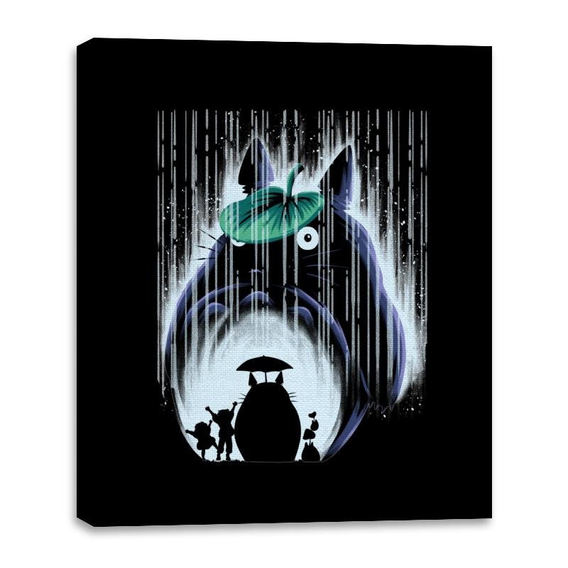 Rainy Neighborhood