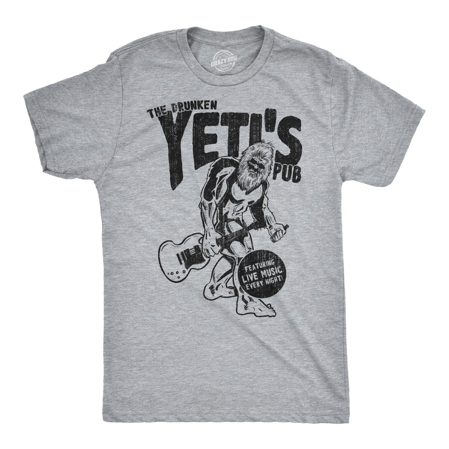 Drunken Yeti Pub Men's T Shirt