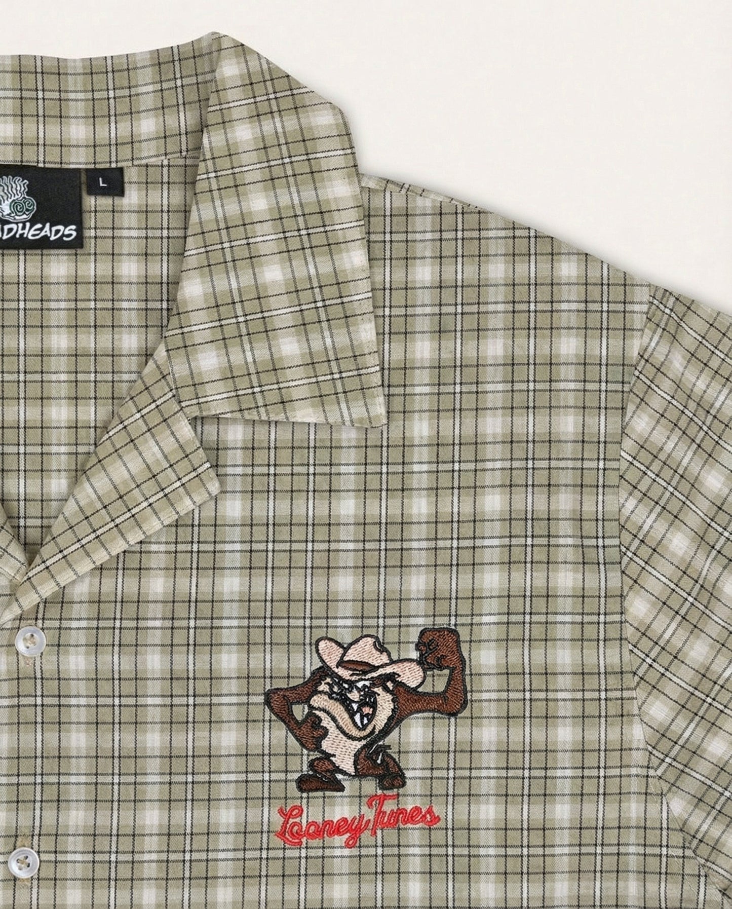 Rootin Tootin Taz Button Down T-Shirt