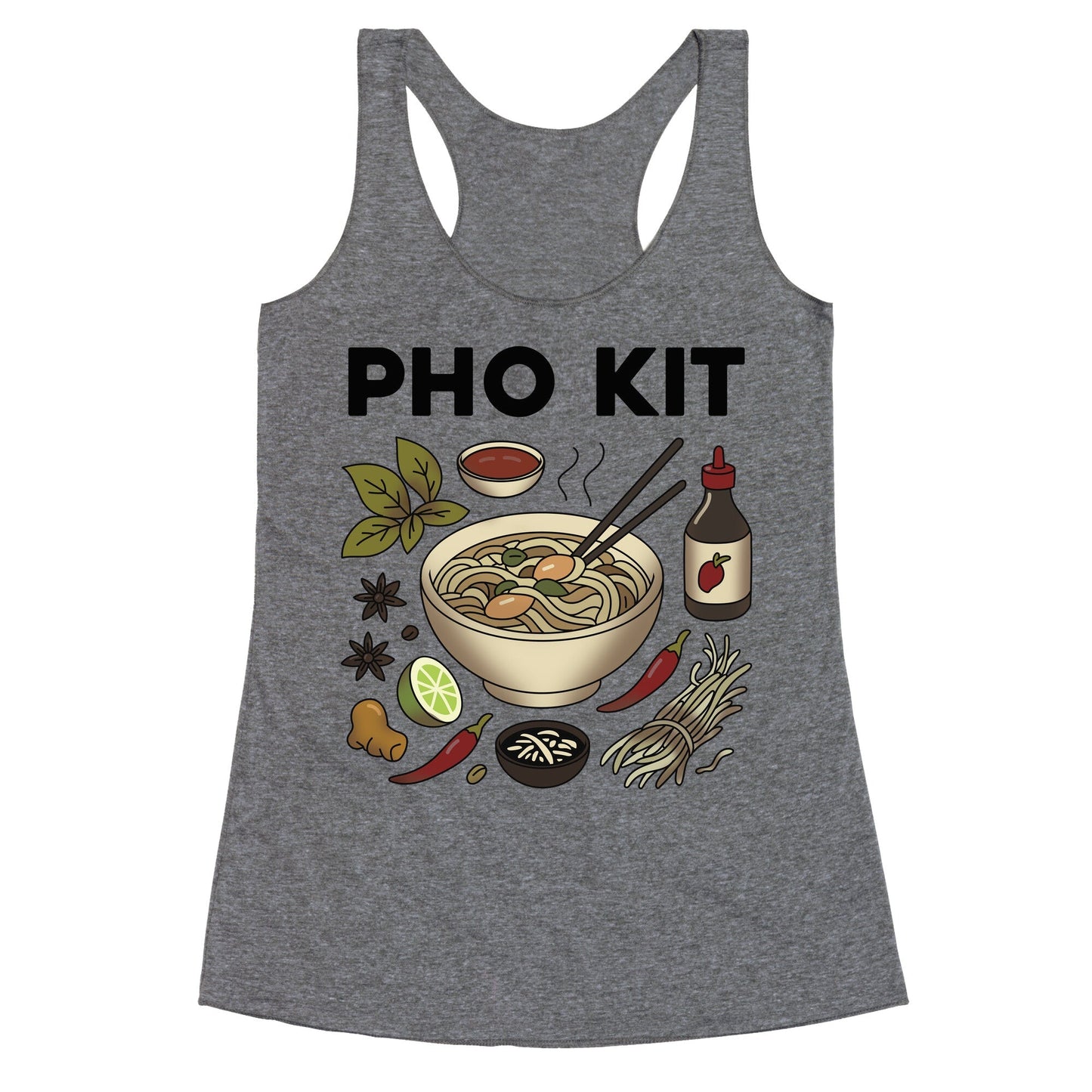 Pho Kit Racerback Tank