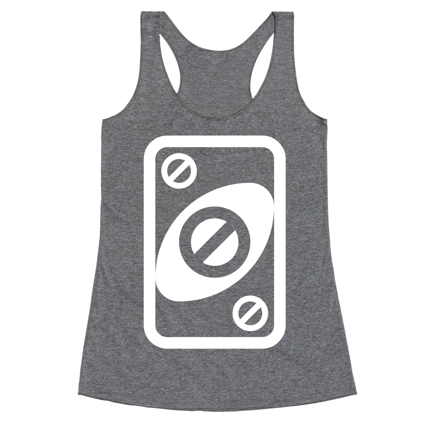 Uno Halloween Costume Racerback Tank