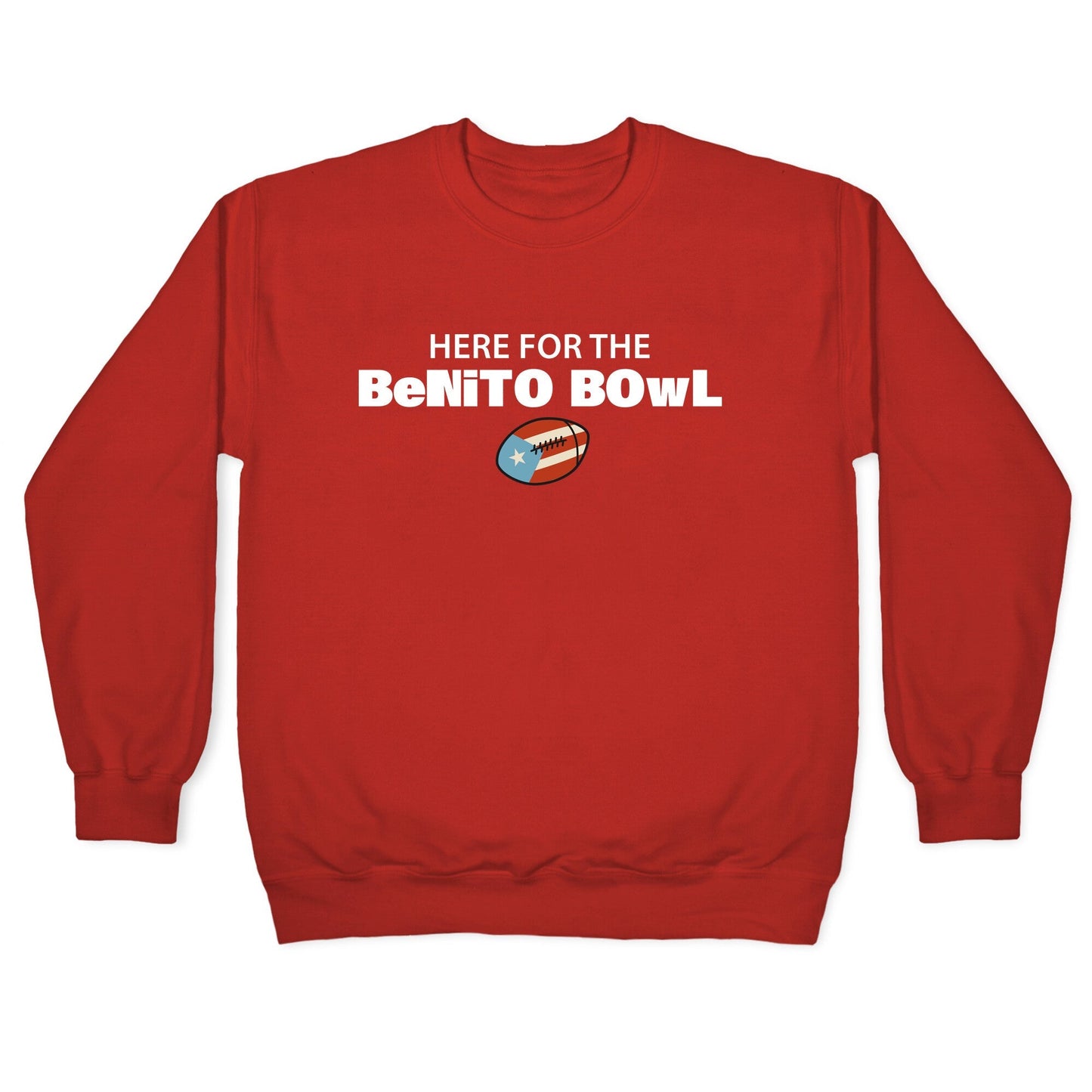 Here for the Benito Bowl Crewneck Sweatshirt