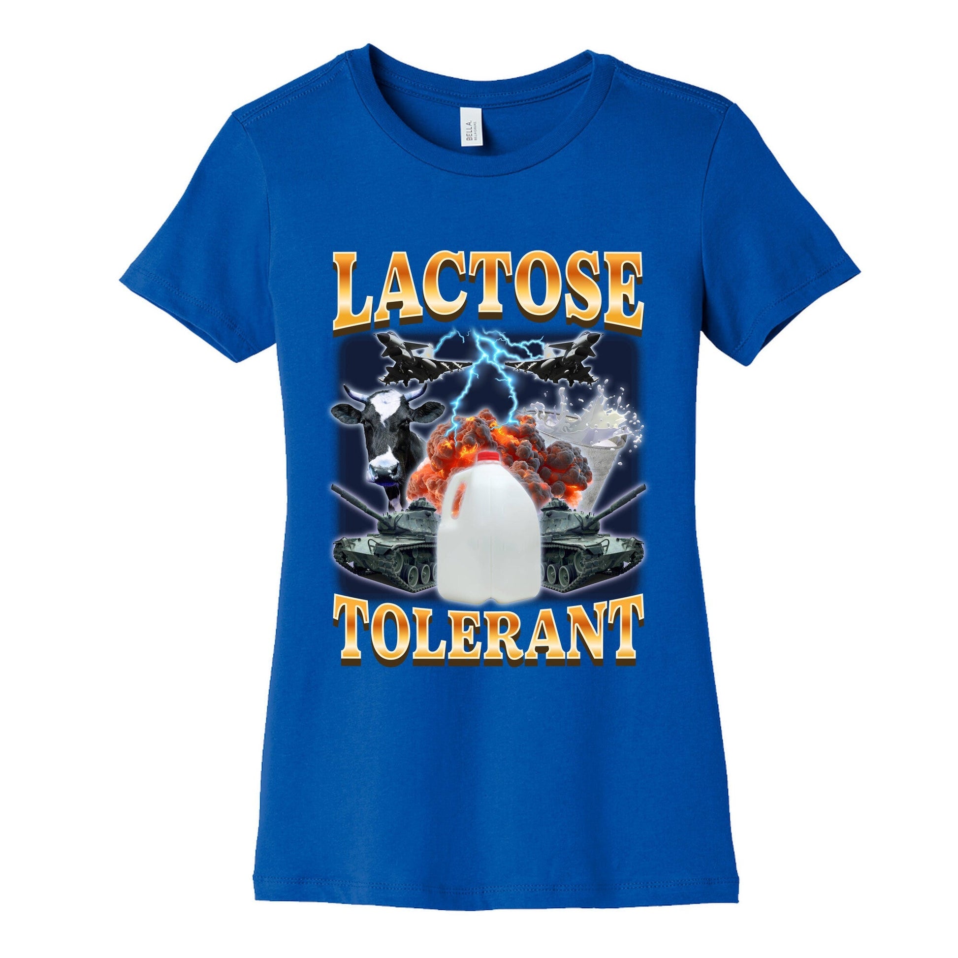 Lactose Tolerant Womens Cotton Tee