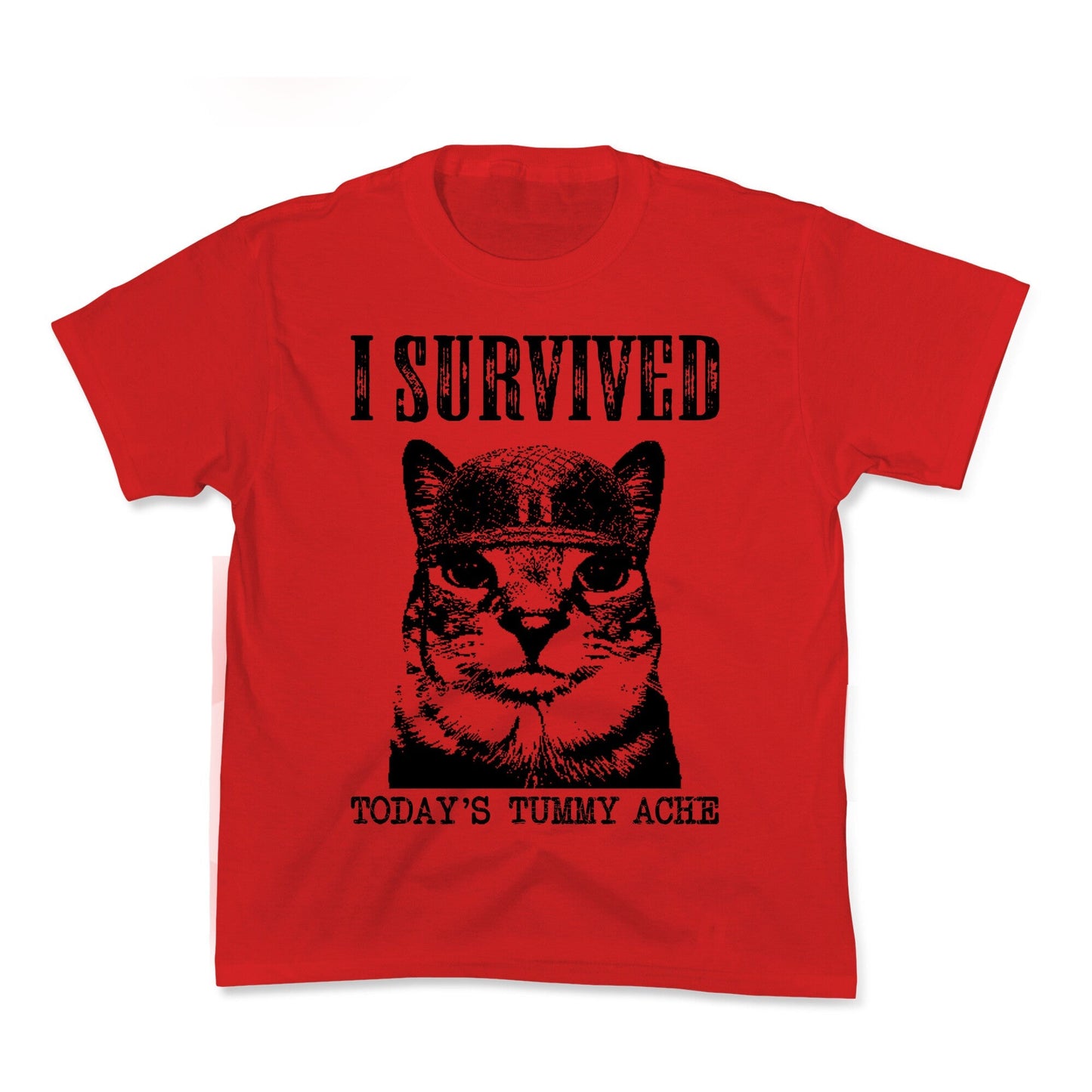 Tummy Ache Survivor Kids Tee