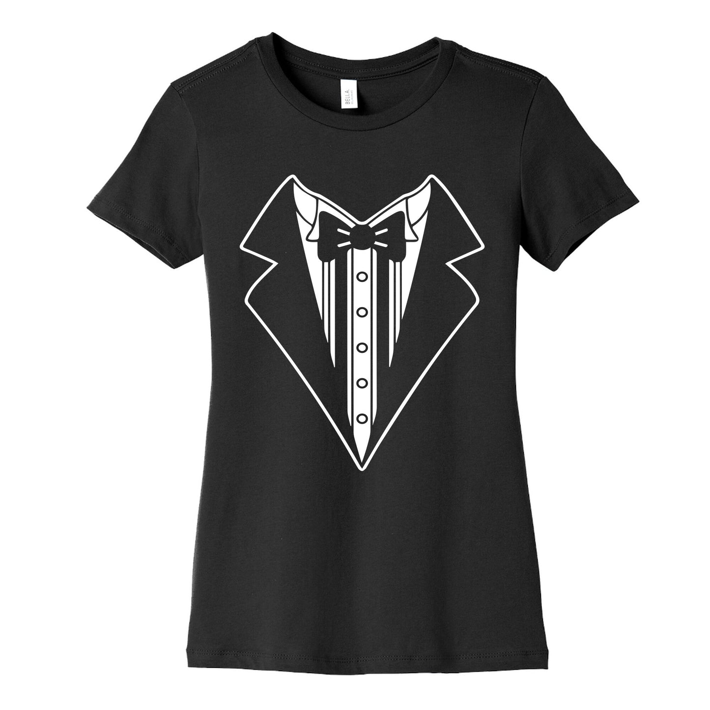 Tuxedo T Shirt Womens Cotton Tee