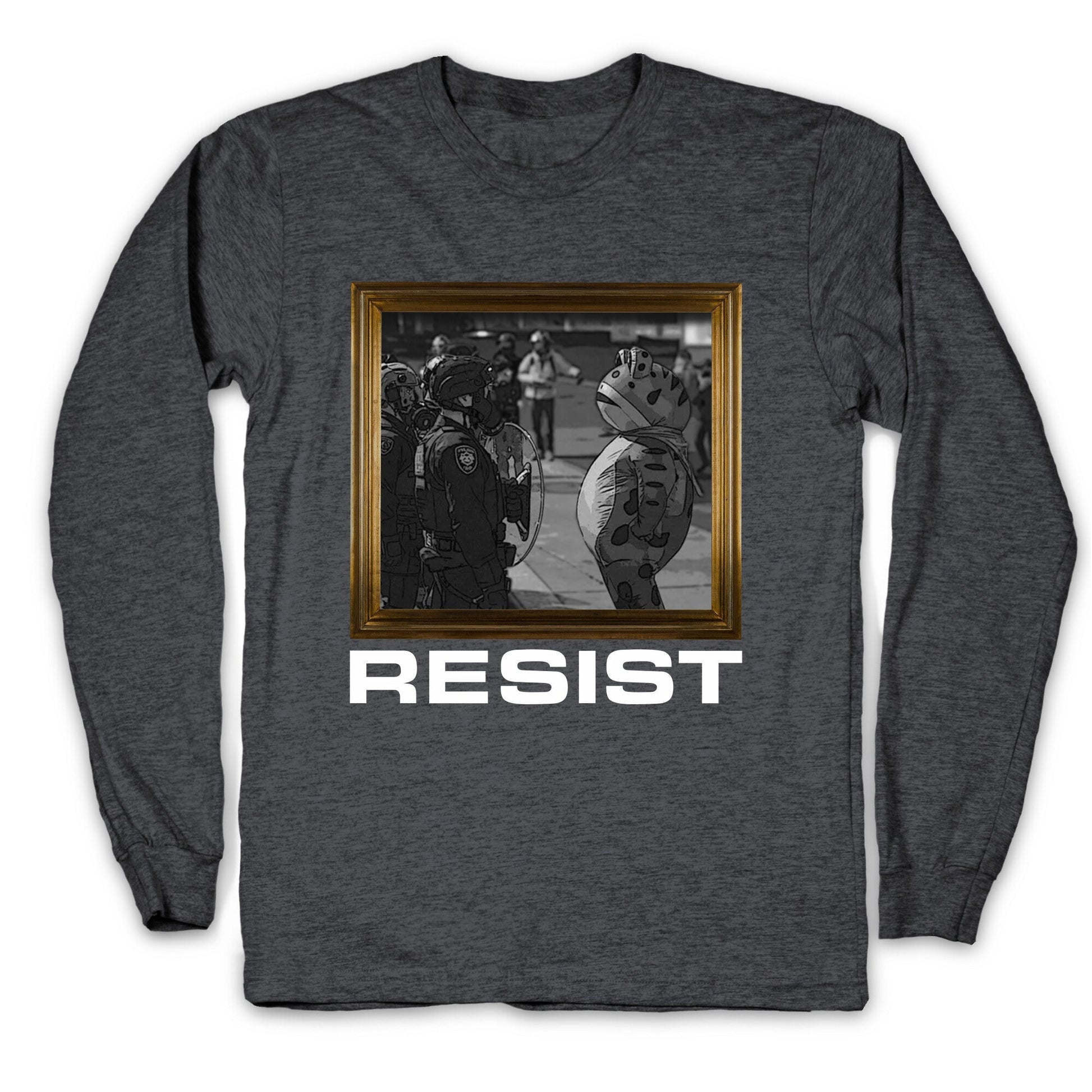 Portland Protest Frog Longsleeve Tee