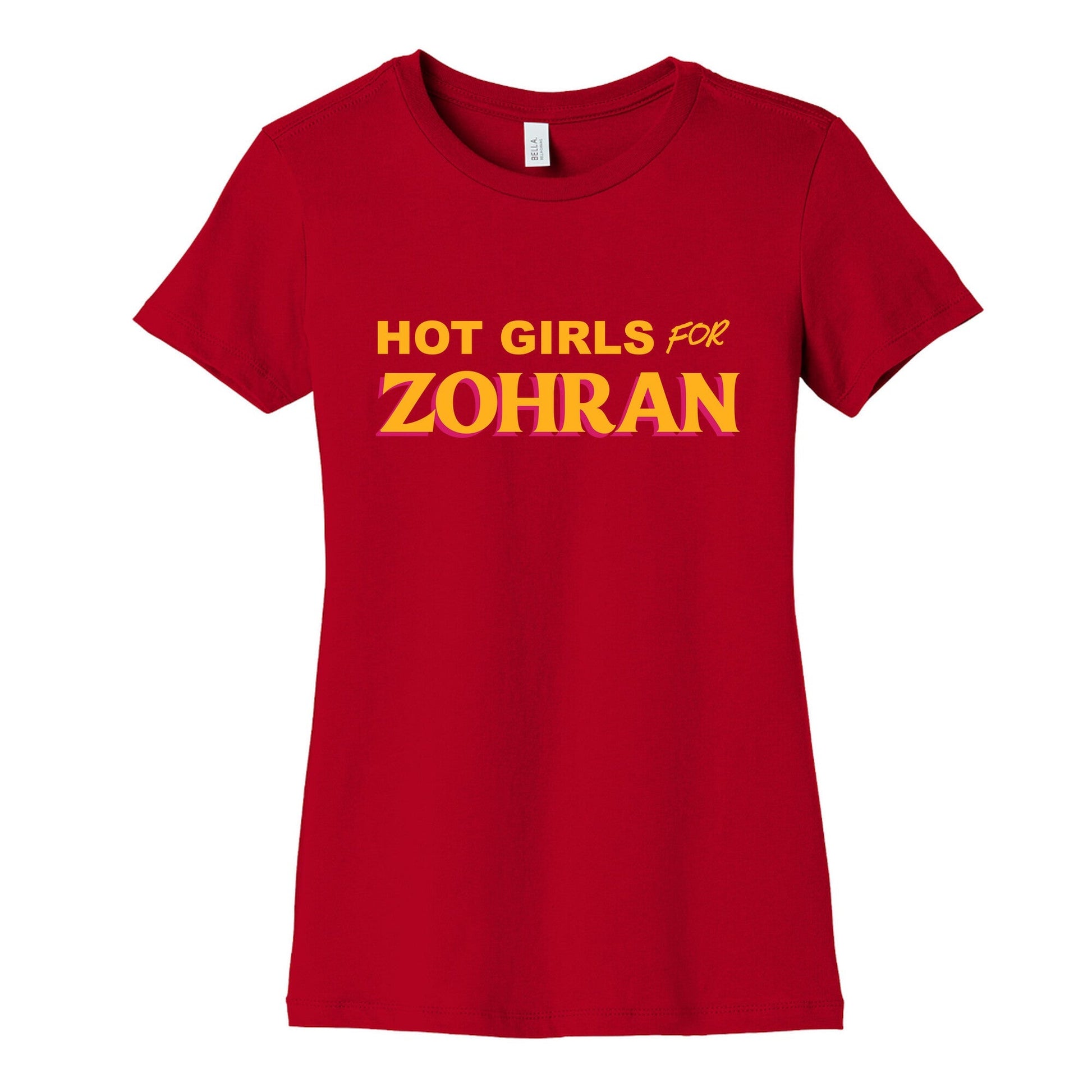 Hot Girls for  Zohran Womens Cotton Tee