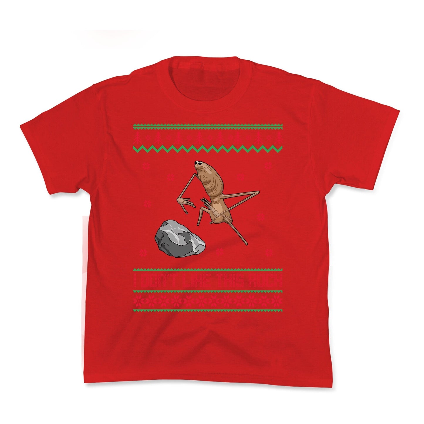Marcus I Dont Like This Rock Kids Tee