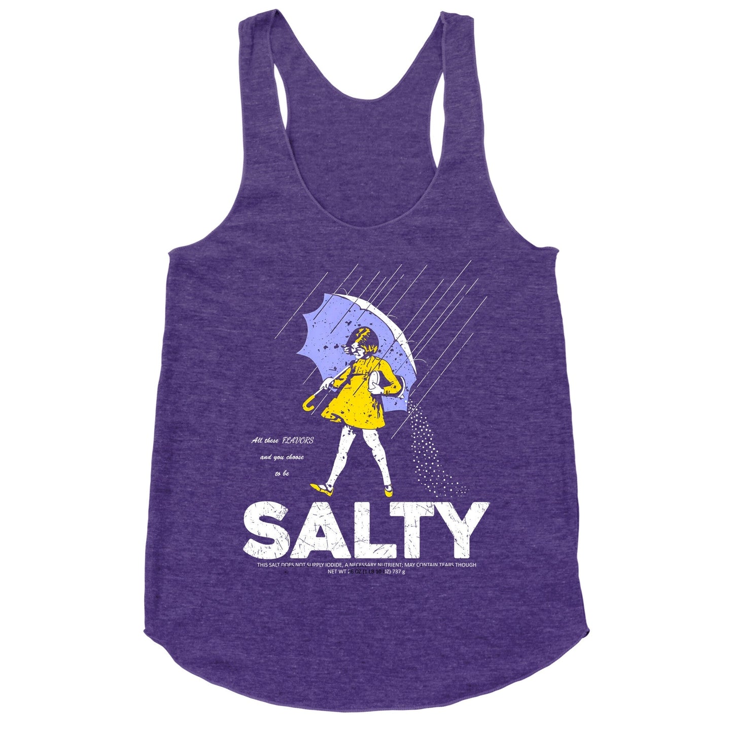 Salty Shirt Racerback Tank