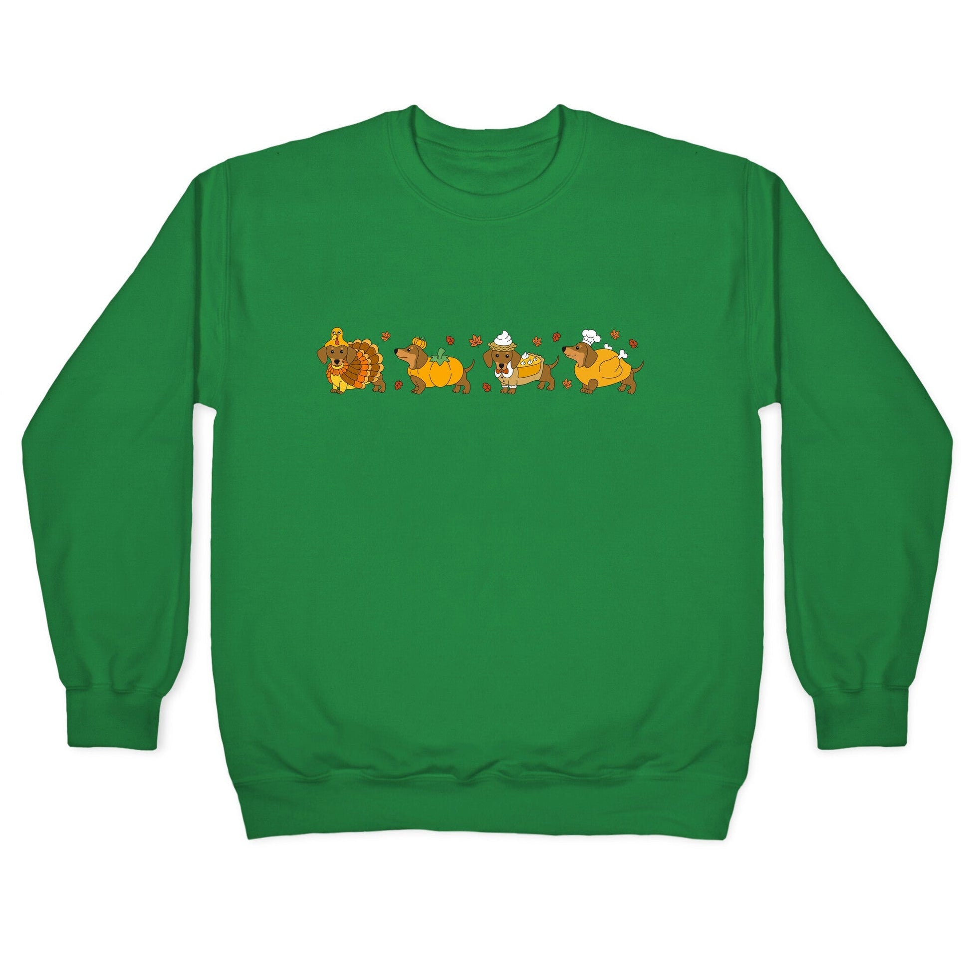 Turkey Dog Shirt Crewneck Sweatshirt