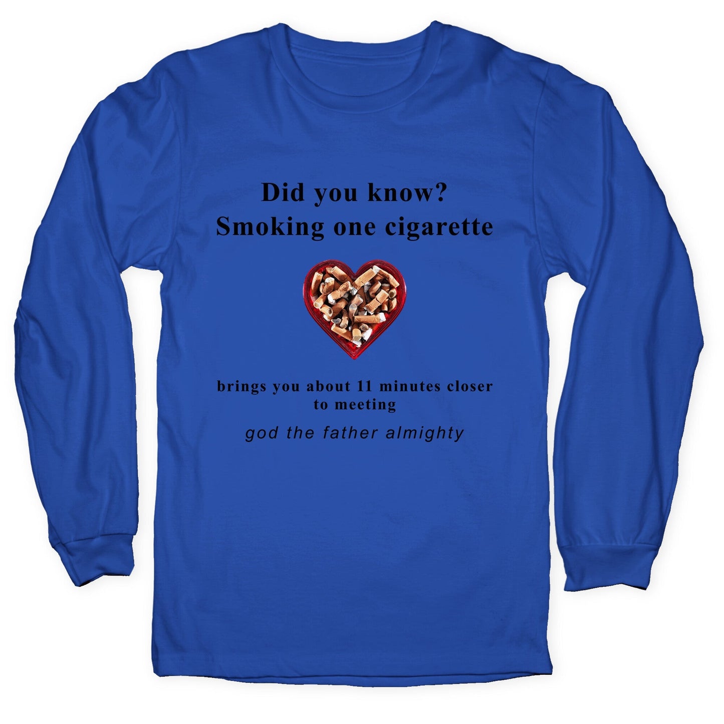 Smoking Cigs Longsleeve Tee