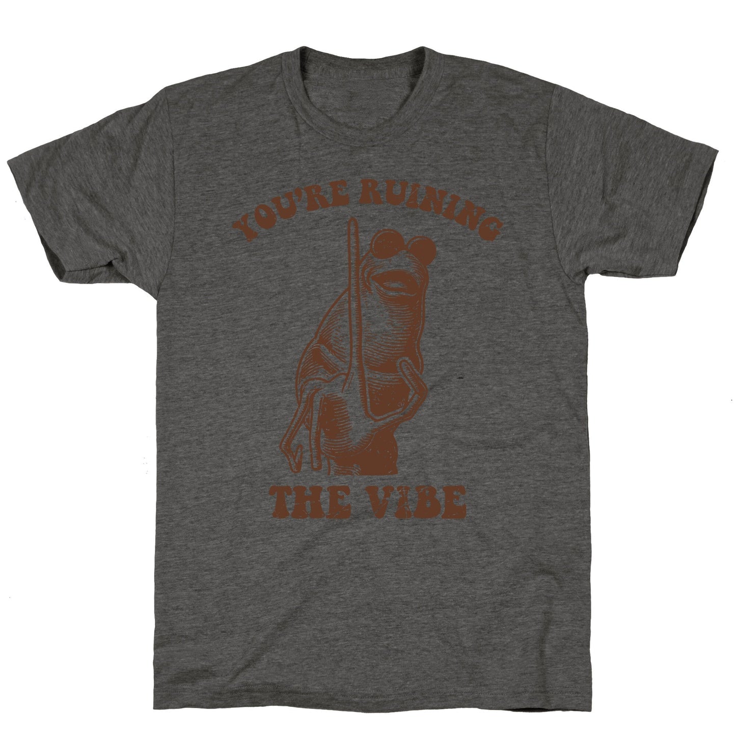 You Are Ruining the Vibe Unisex Triblend Tee