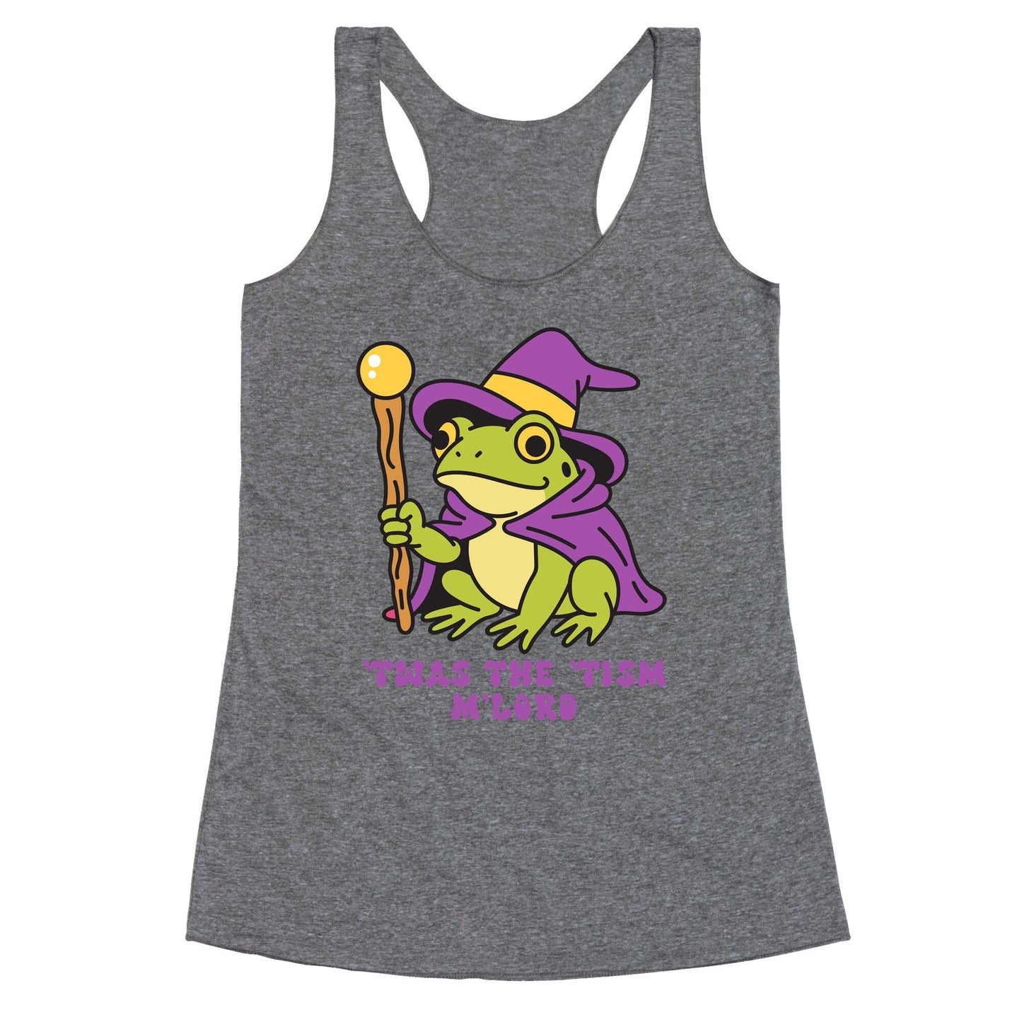 Twas the Tism Racerback Tank