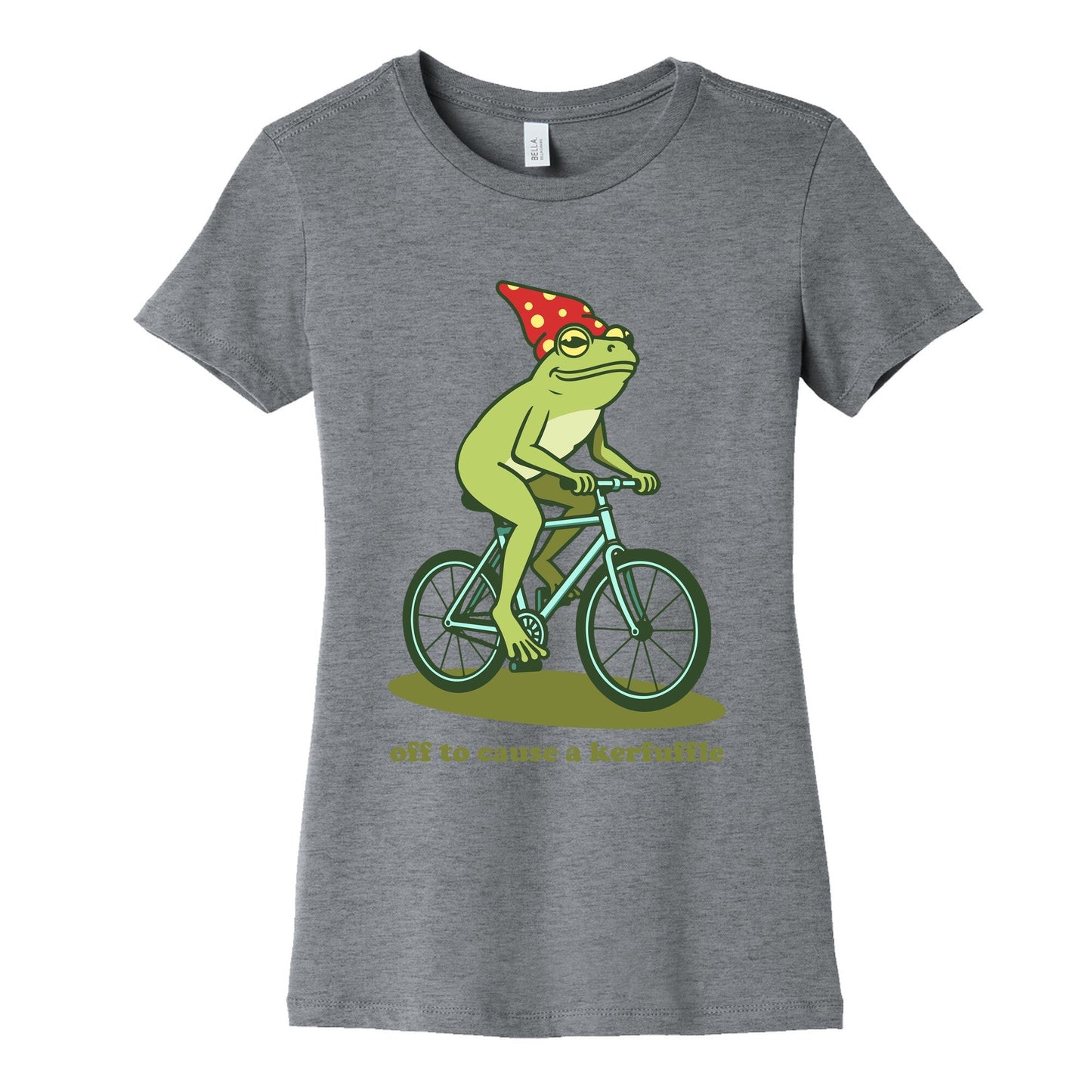 Off to Cause a Kerfuffle Womens Cotton Tee