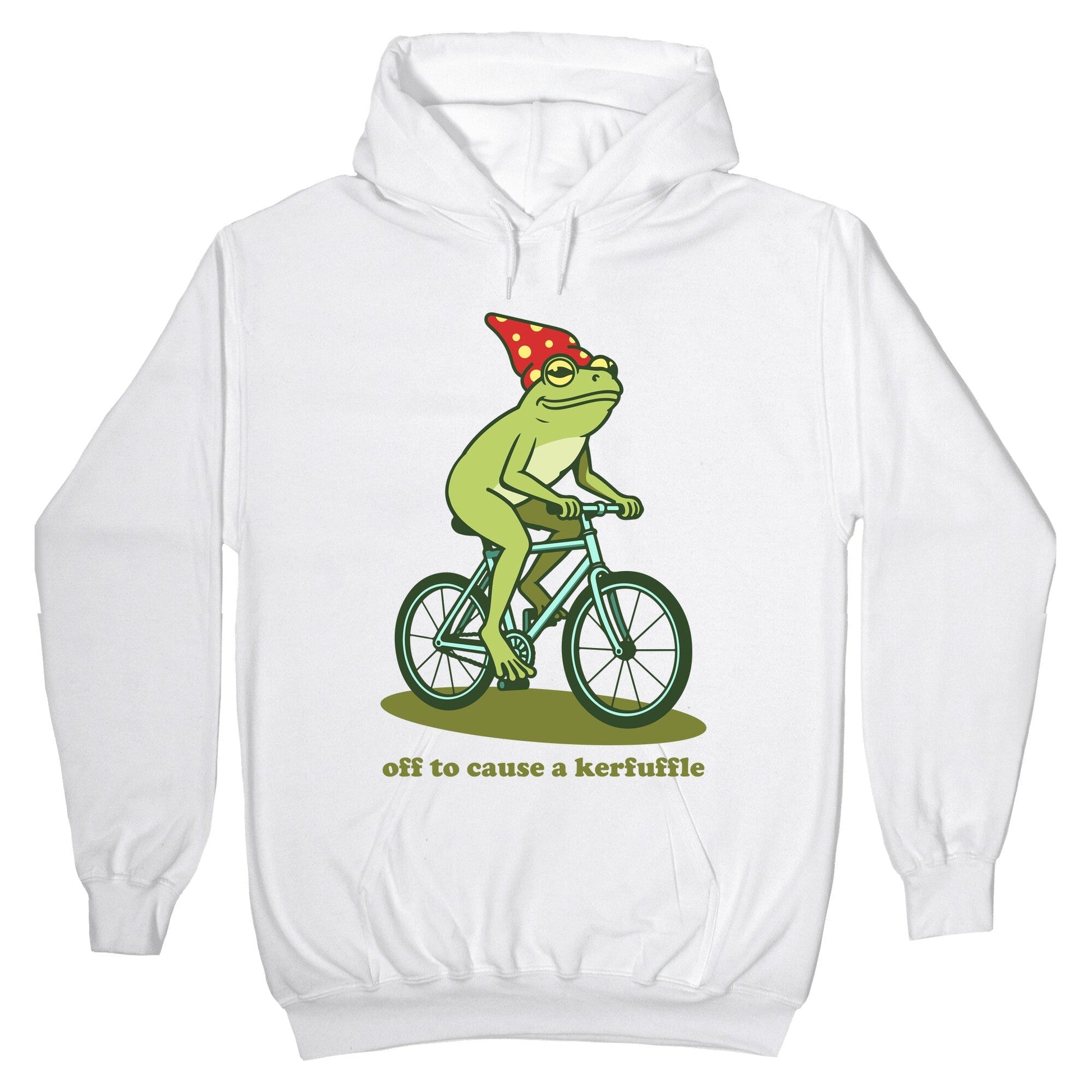 Off to Cause a Kerfuffle Hoodie