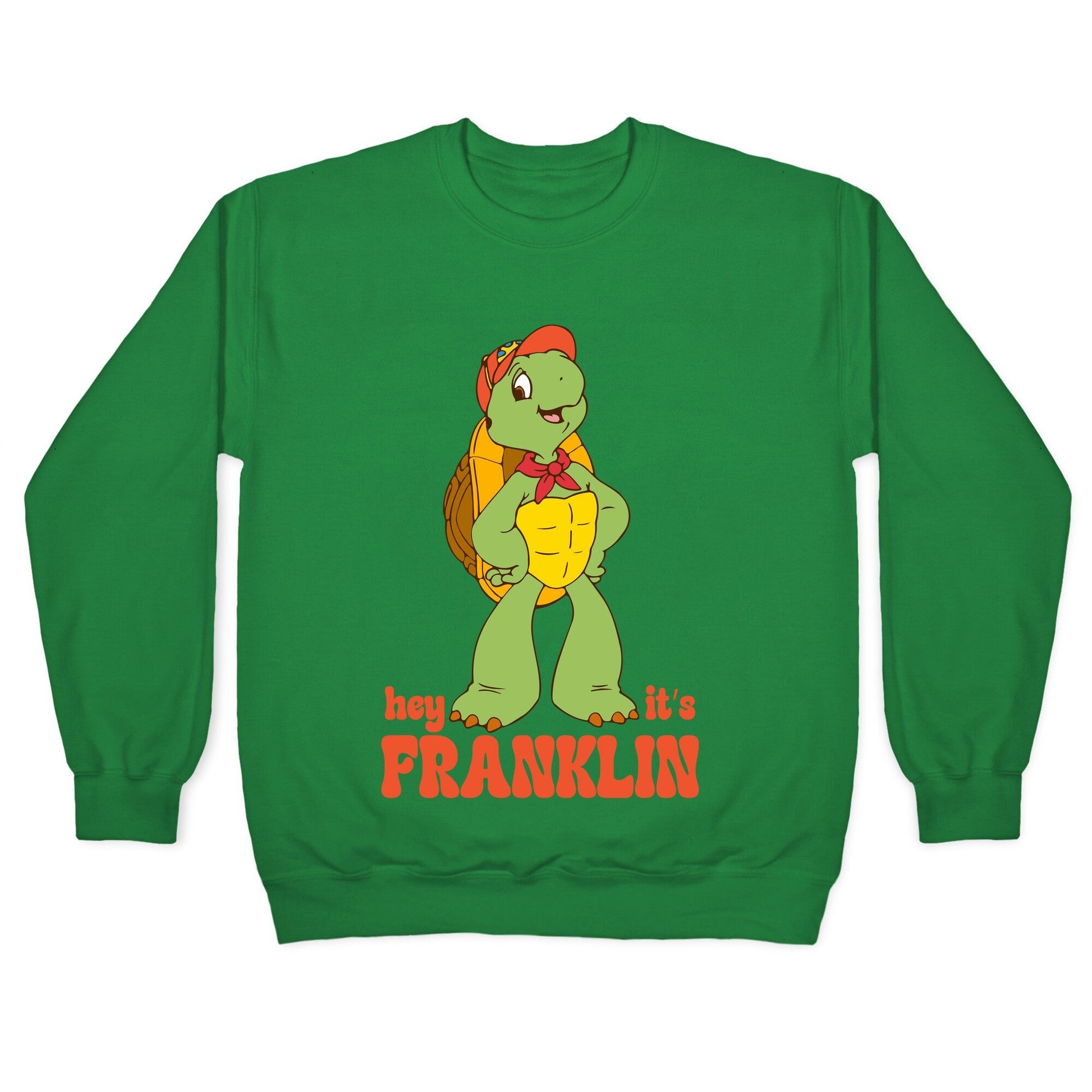 Franklin the Turtle Crewneck Sweatshirt