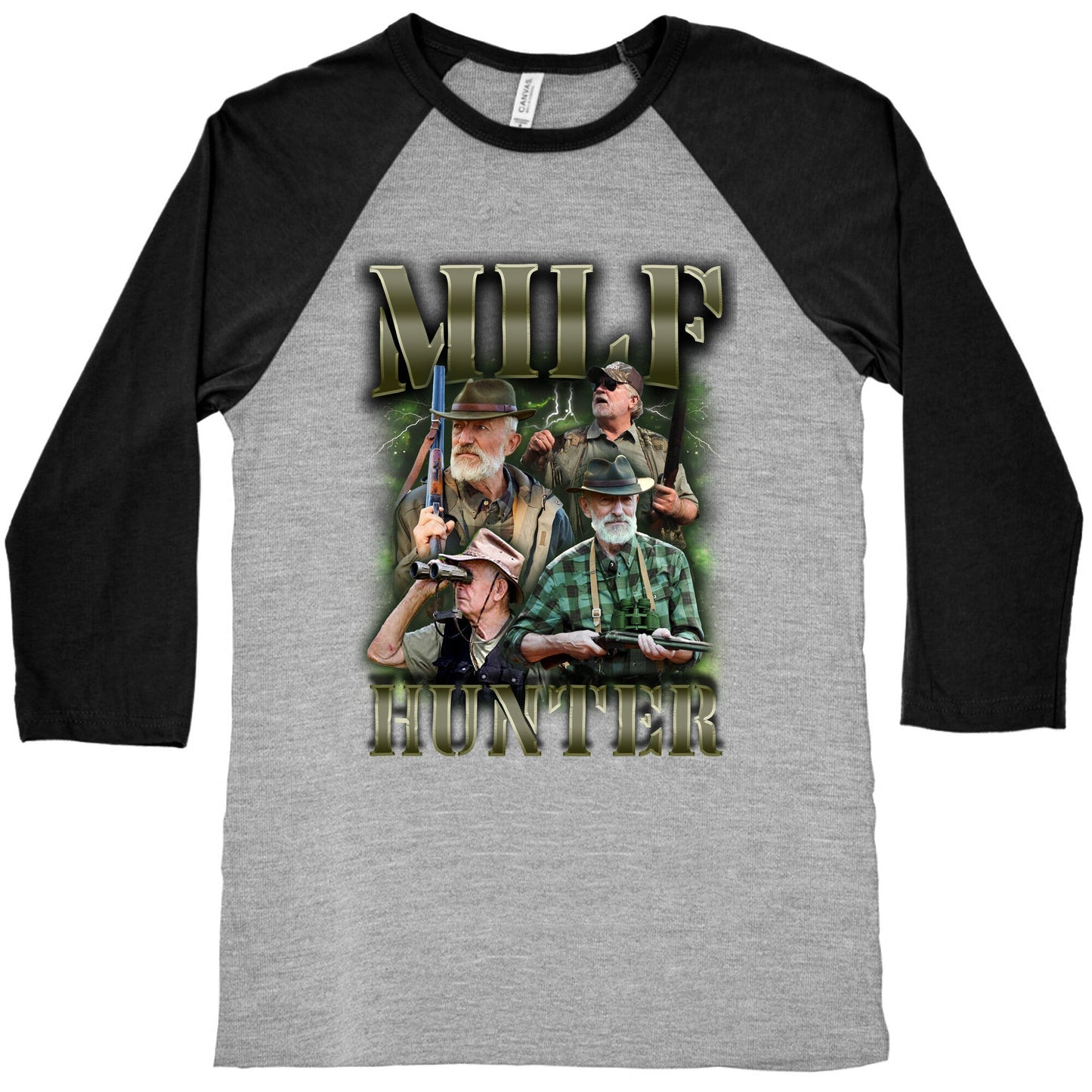 MILF Hunter Baseball Tee