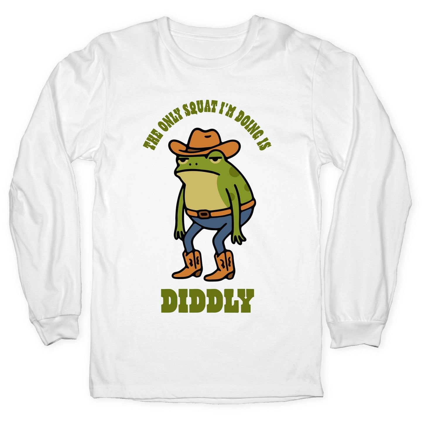 Diddly Squat Frog Longsleeve Tee