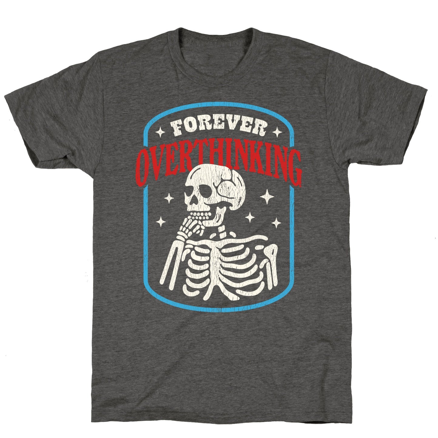 Overthinking Unisex Triblend Tee
