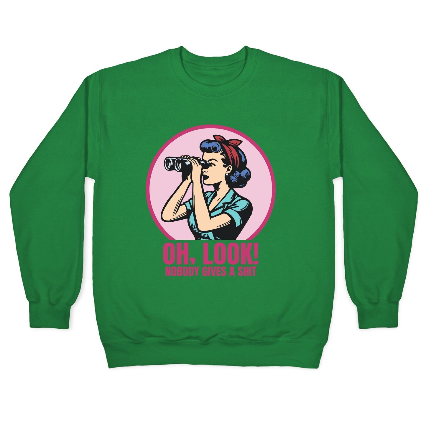 Nobody Gives A Shit Crewneck Sweatshirt