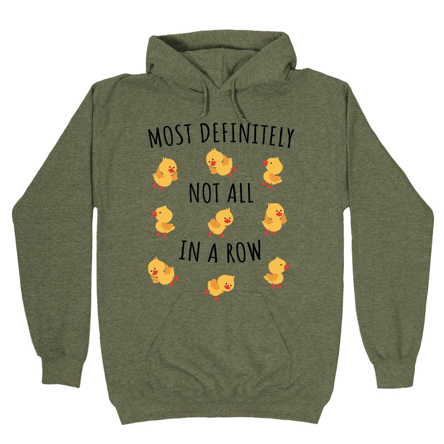 Not All In A Row Hoodie