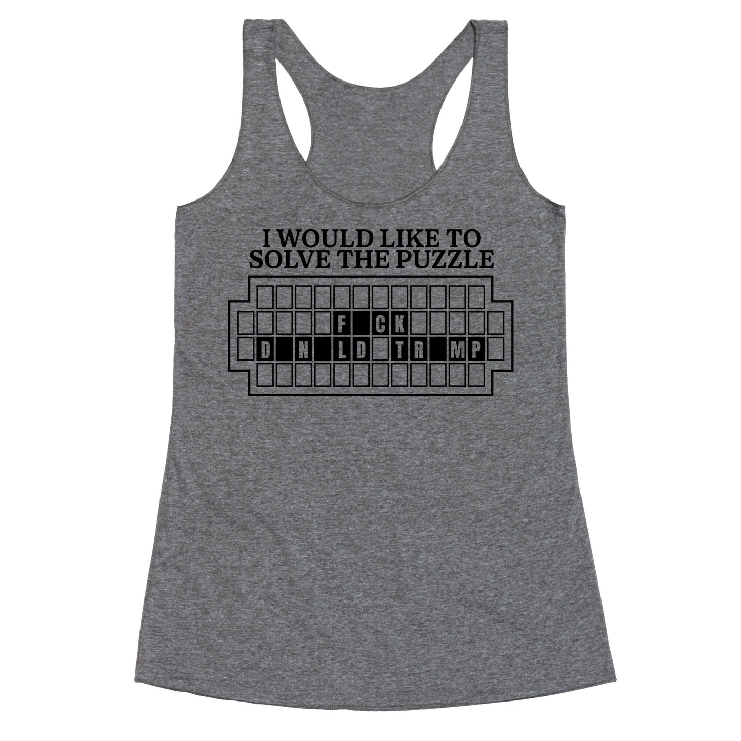 Wheel Of Fortune Racerback Tank