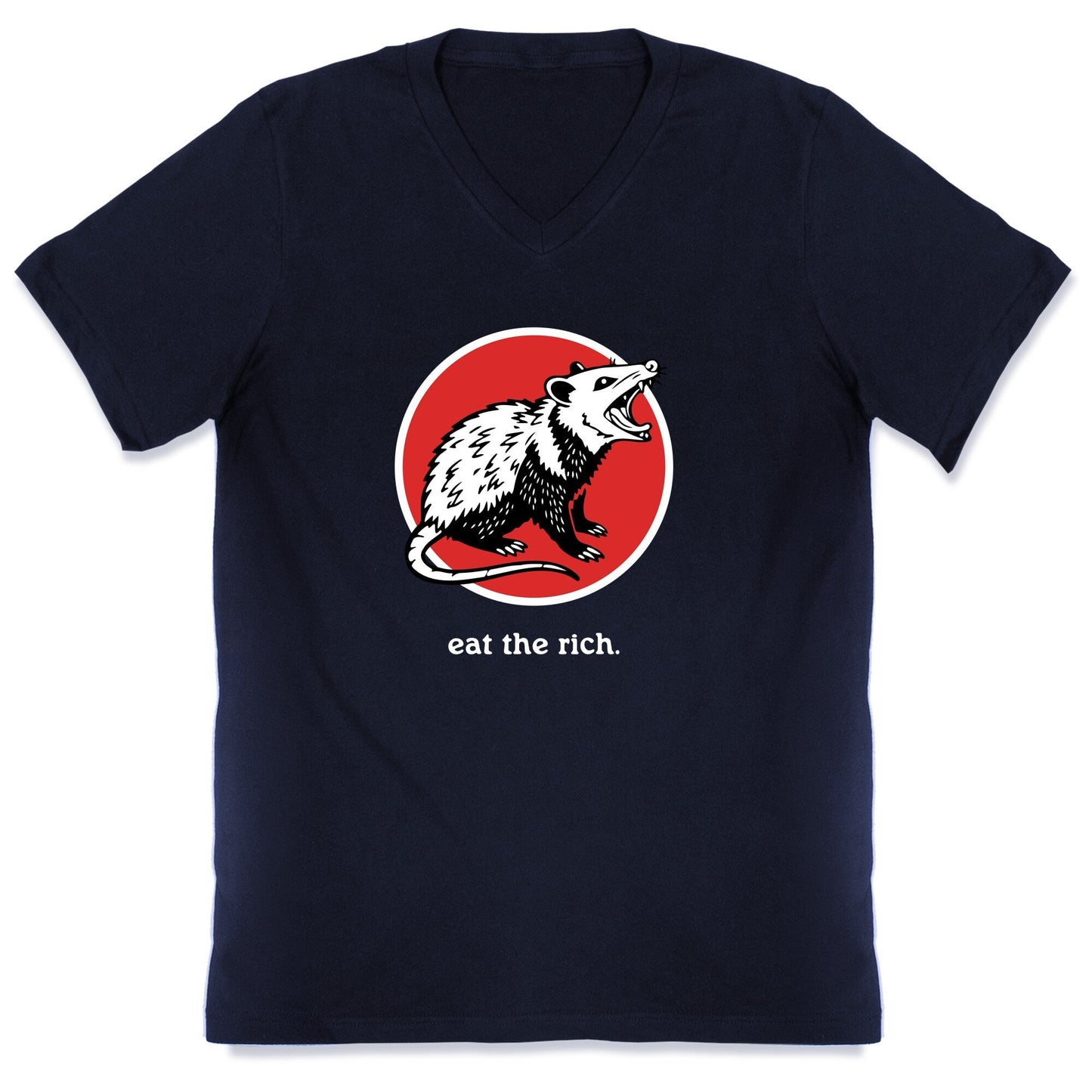 Eat The Rich V-Neck