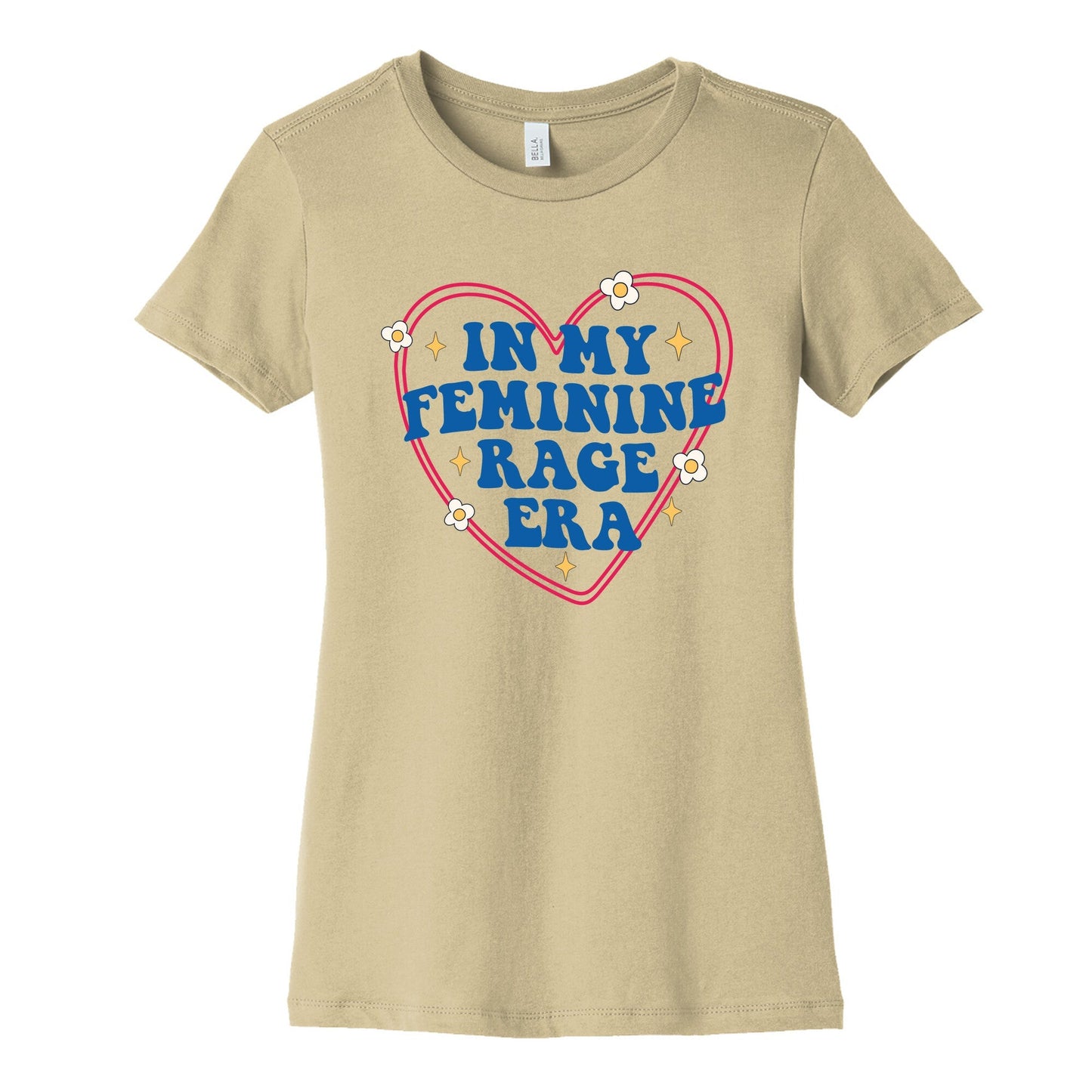 In My Feminine Rage Era Womens Cotton Tee