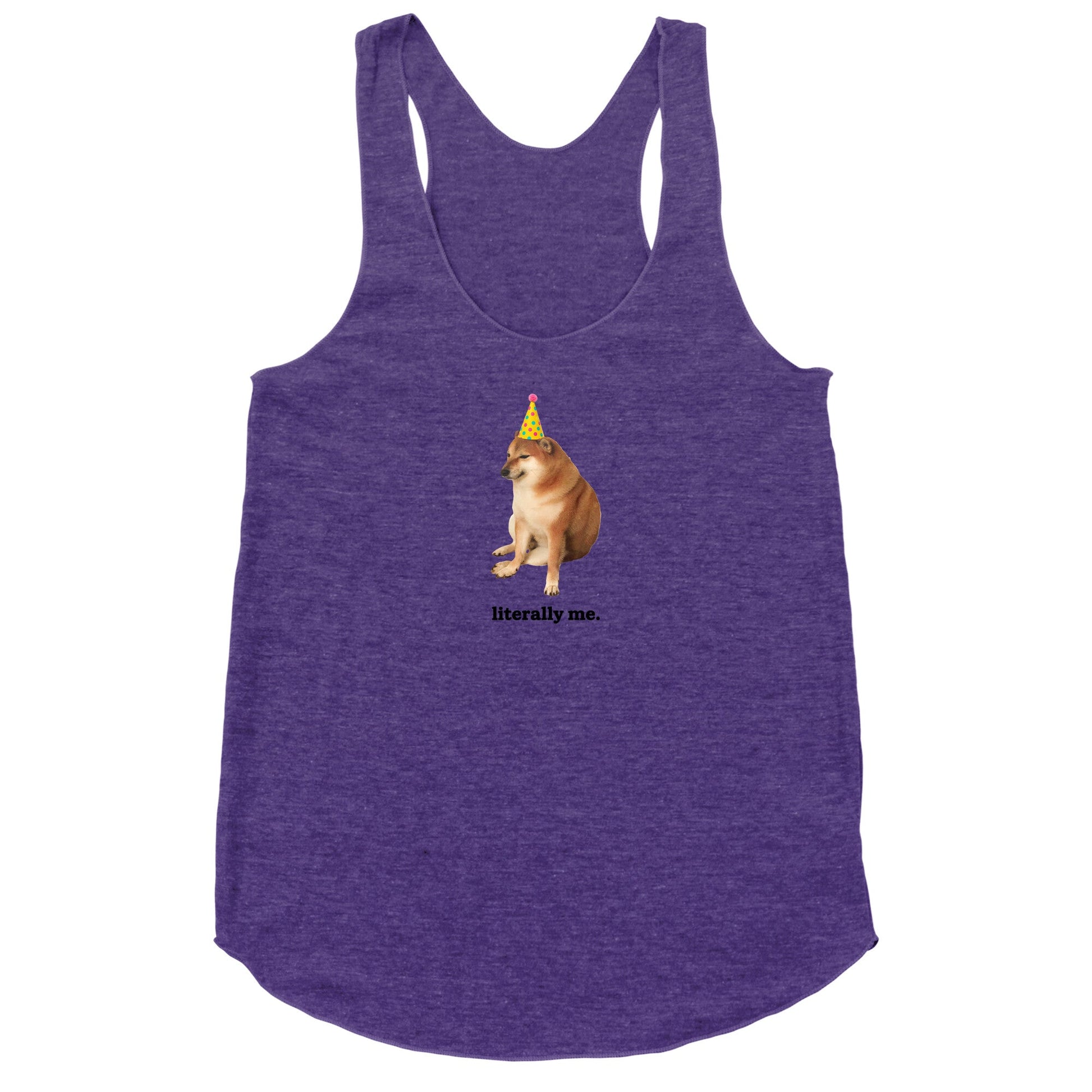 Literally Me Racerback Tank