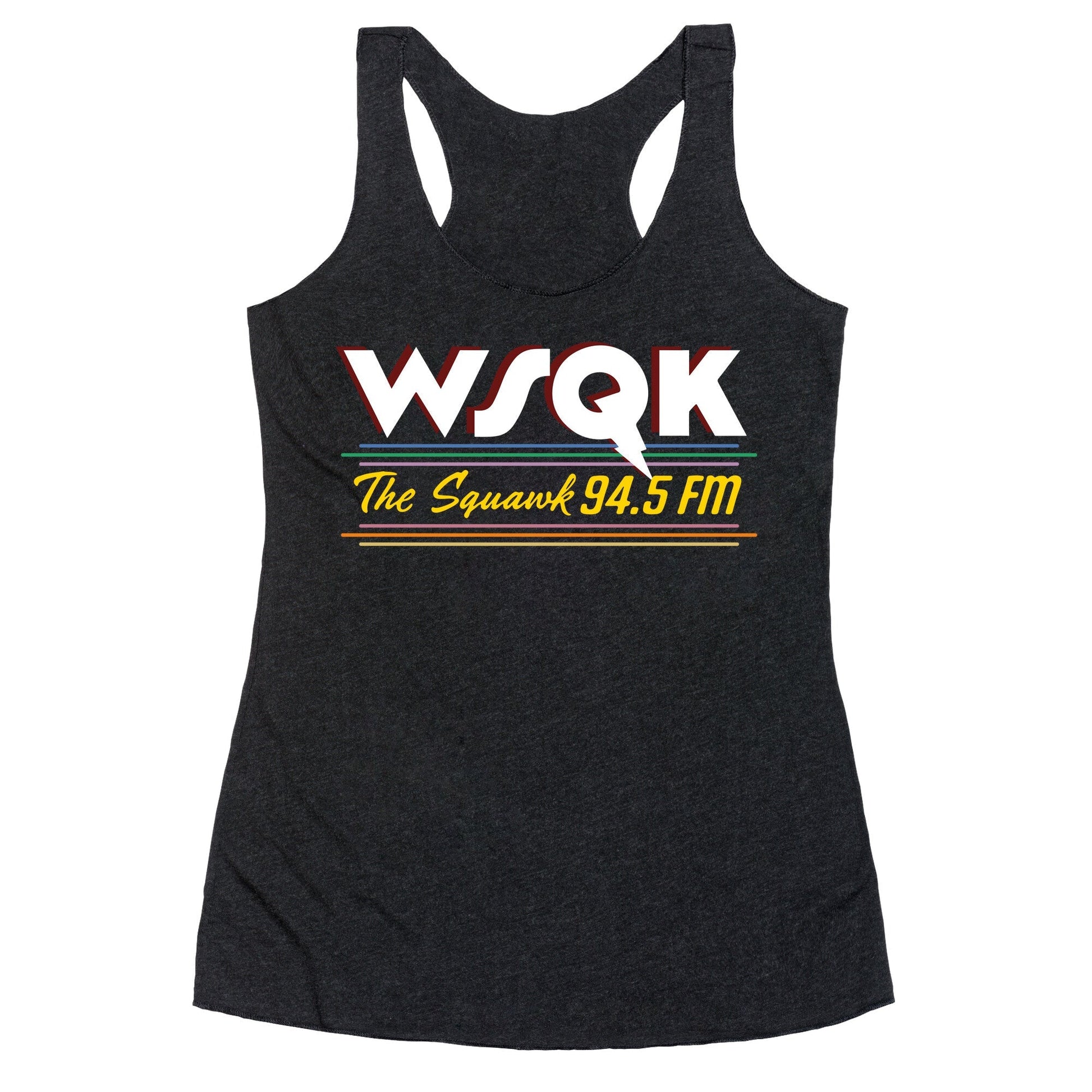 WSQK The Squawk Racerback Tank