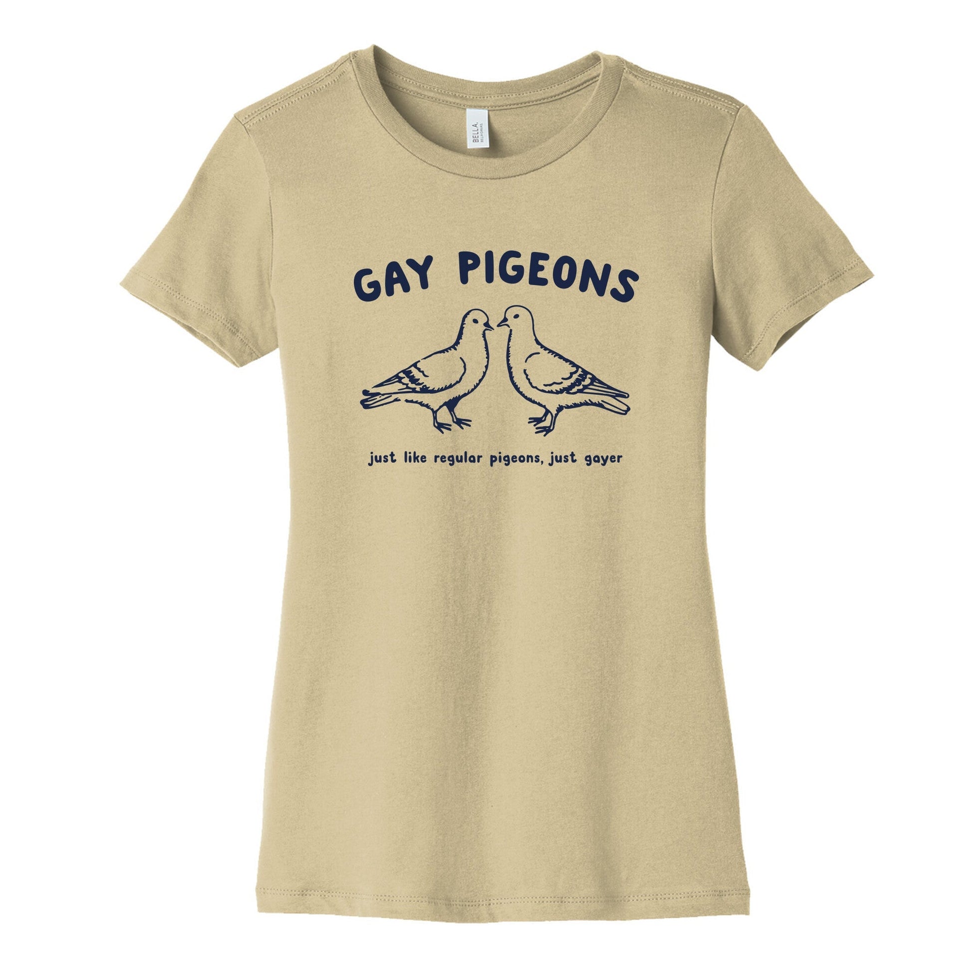 Gay Pigeons Womens Cotton Tee