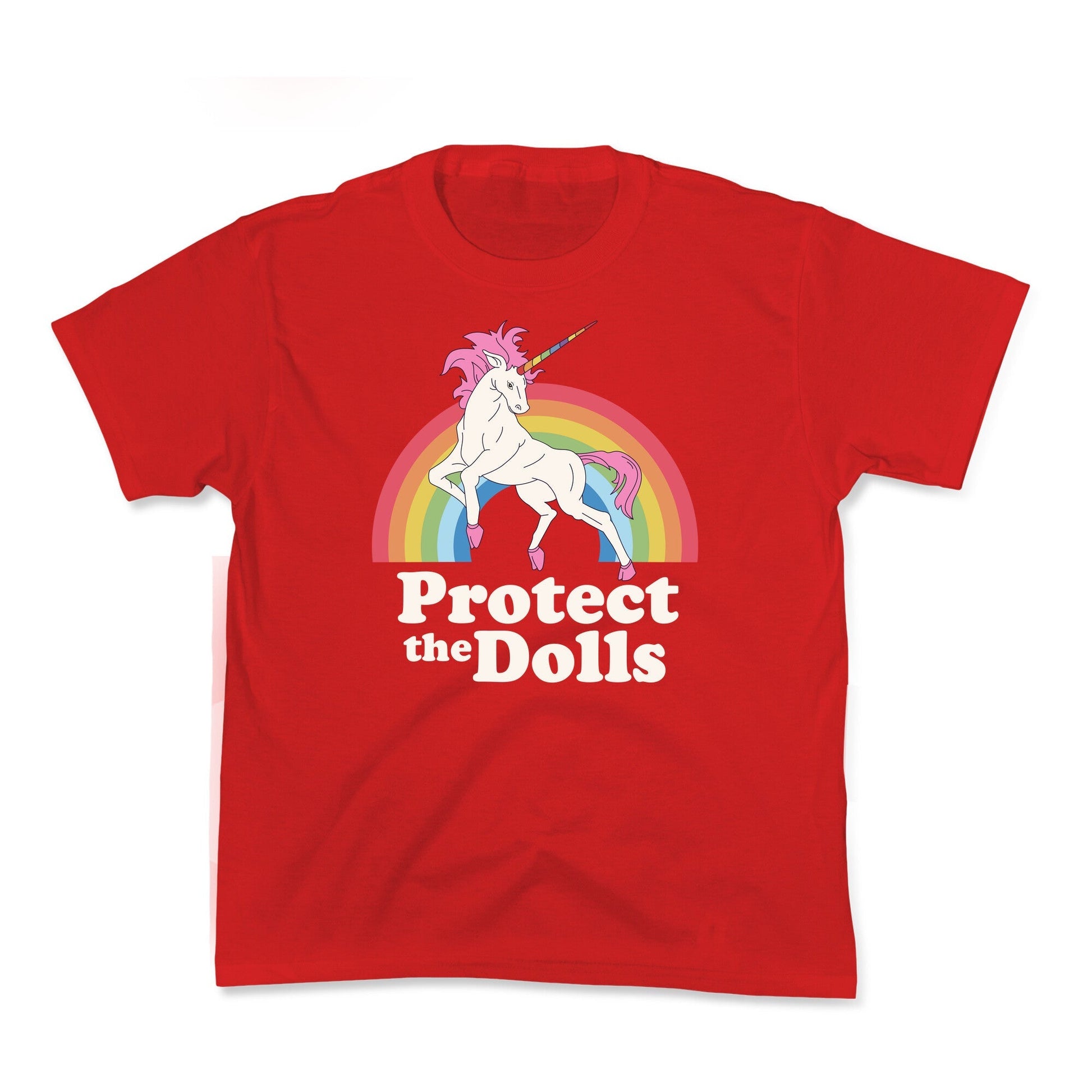 Protect The Dolls Unicorn Kids Tee