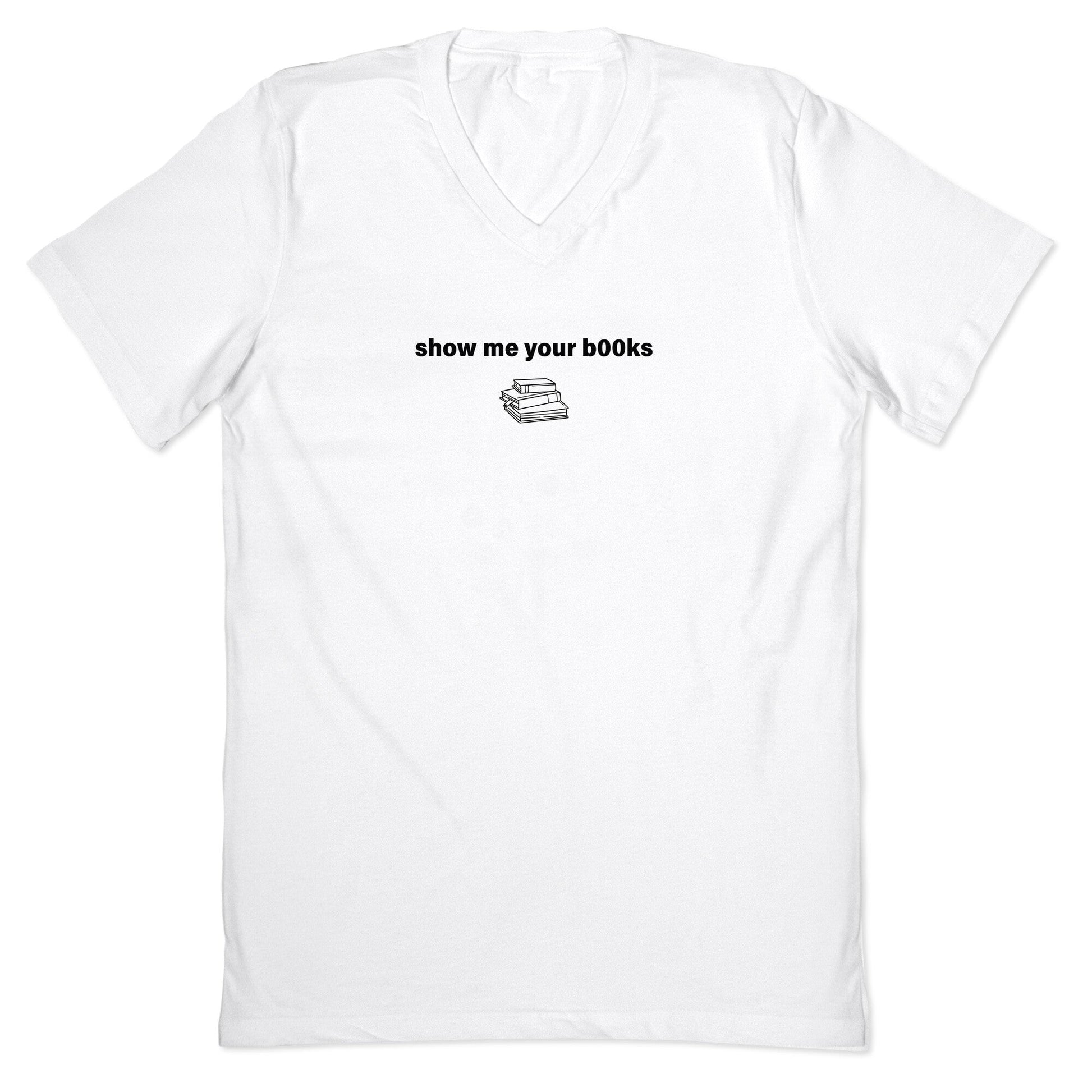 Show Me Your Books V-Neck