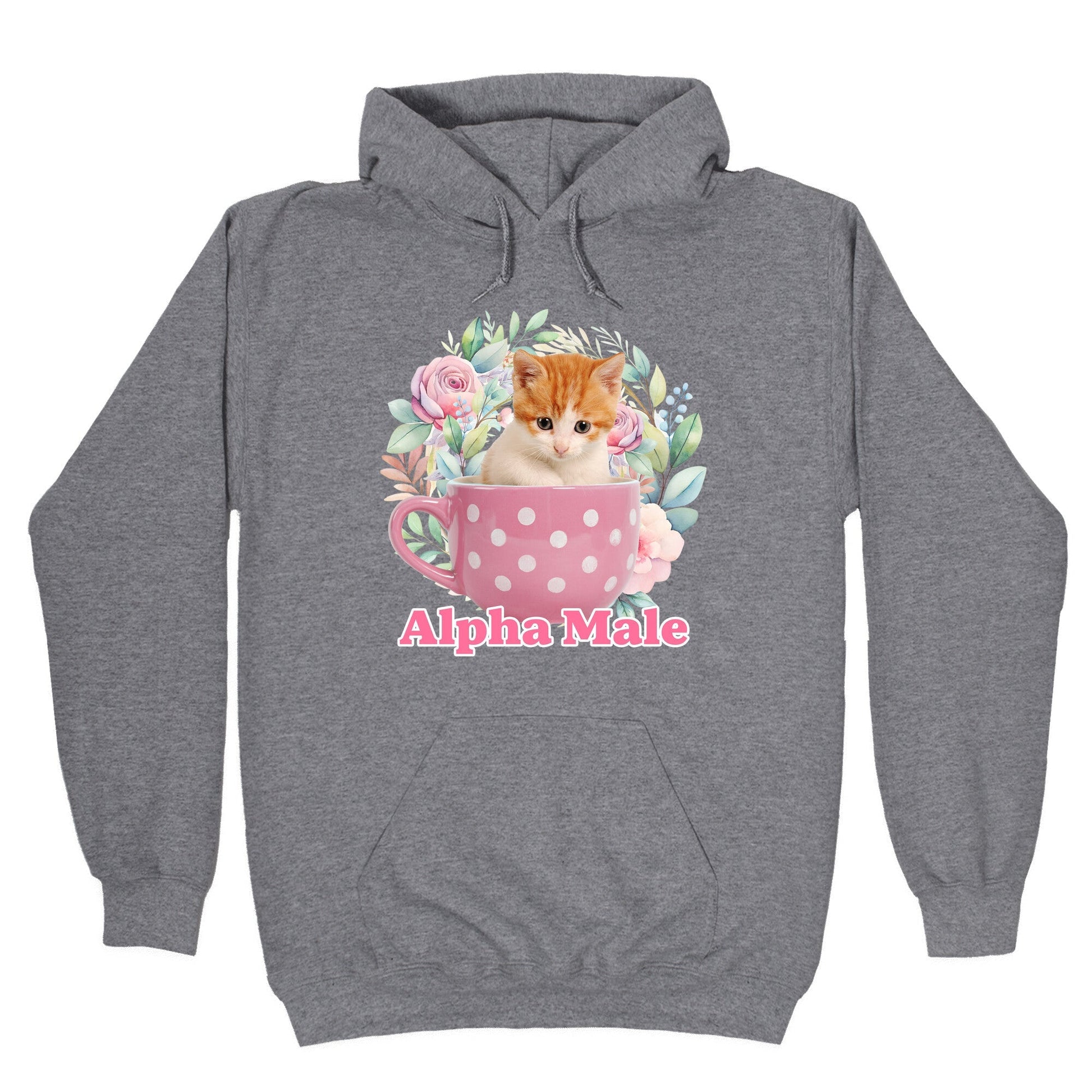 Alpha Male Kitten Hoodie
