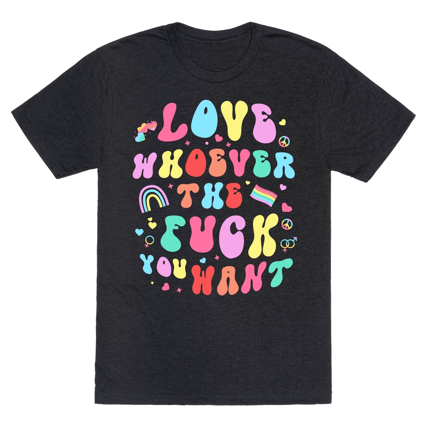 Love Whoever The F You Want Unisex Triblend Tee