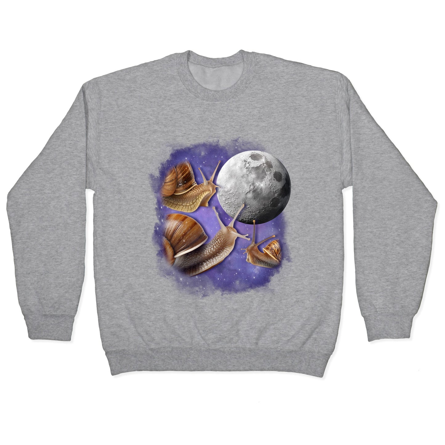 Yearning Snails Crewneck Sweatshirt