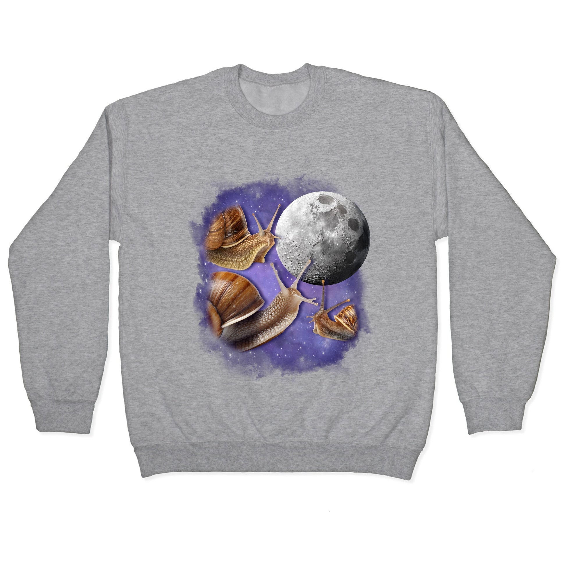 Yearning Snails Crewneck Sweatshirt